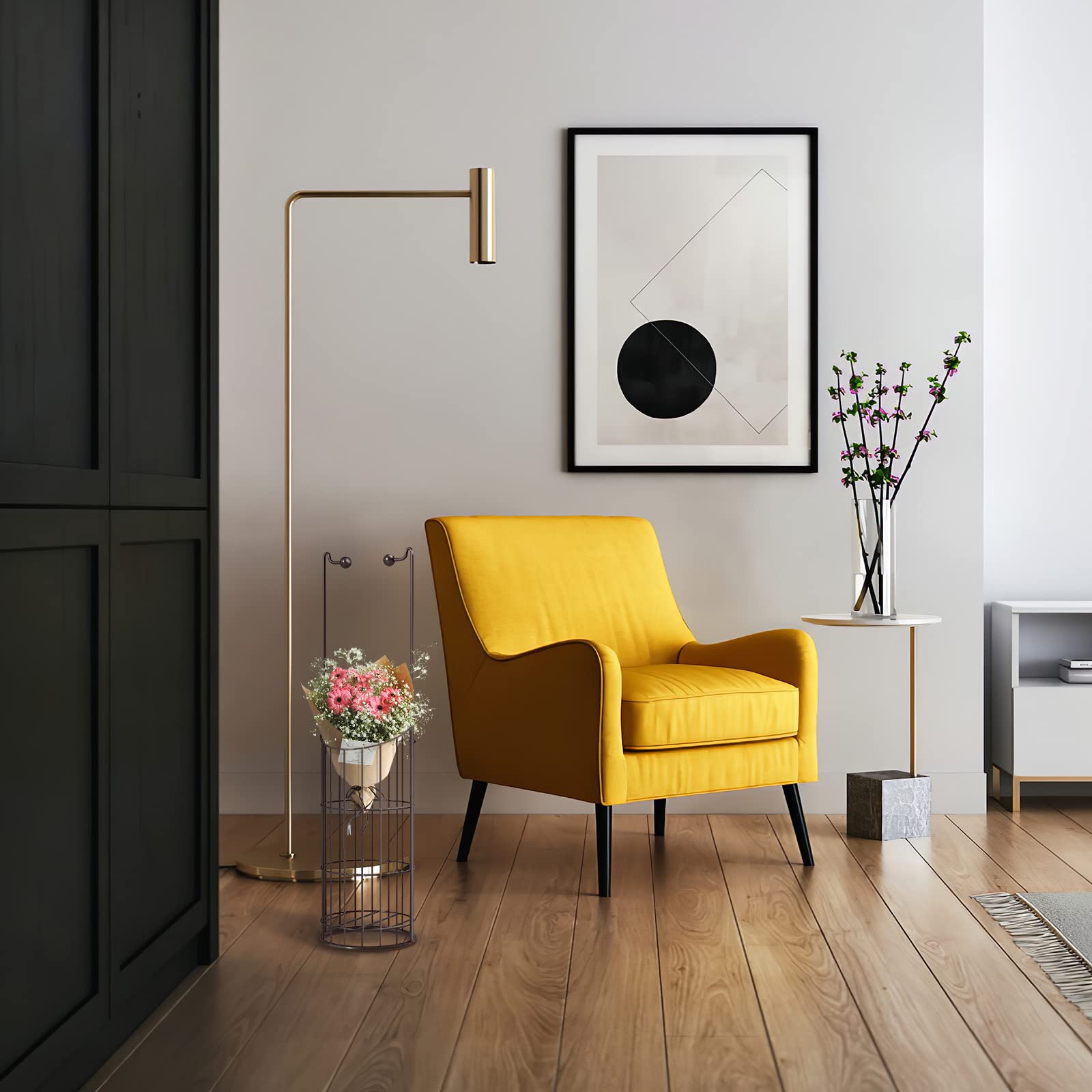 Toilet Paper Holder with High Raised Base