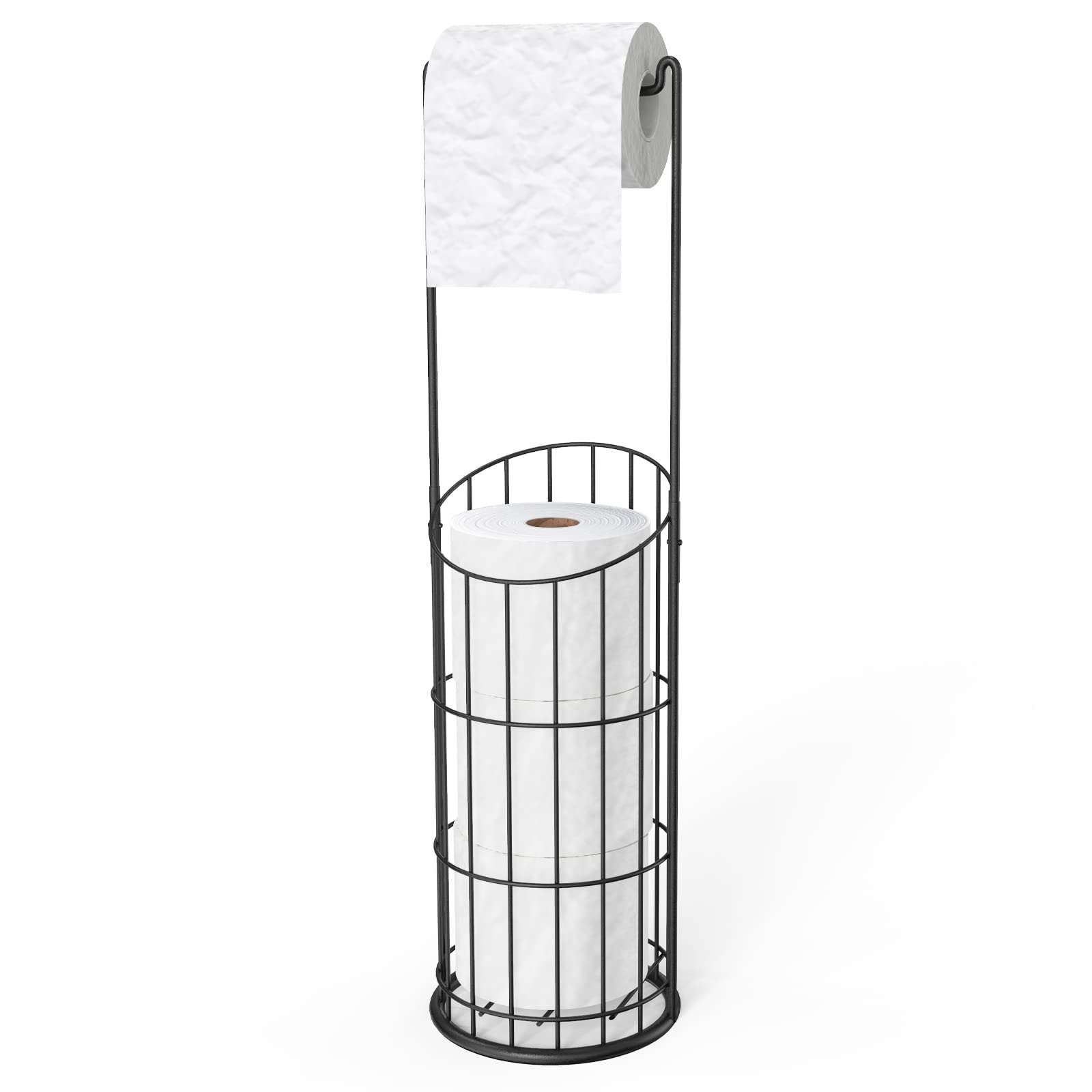 Toilet Paper Holder with High Raised Base