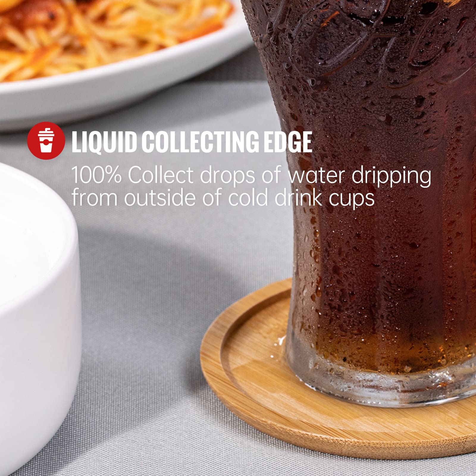 Round Drinks Coaster Mat