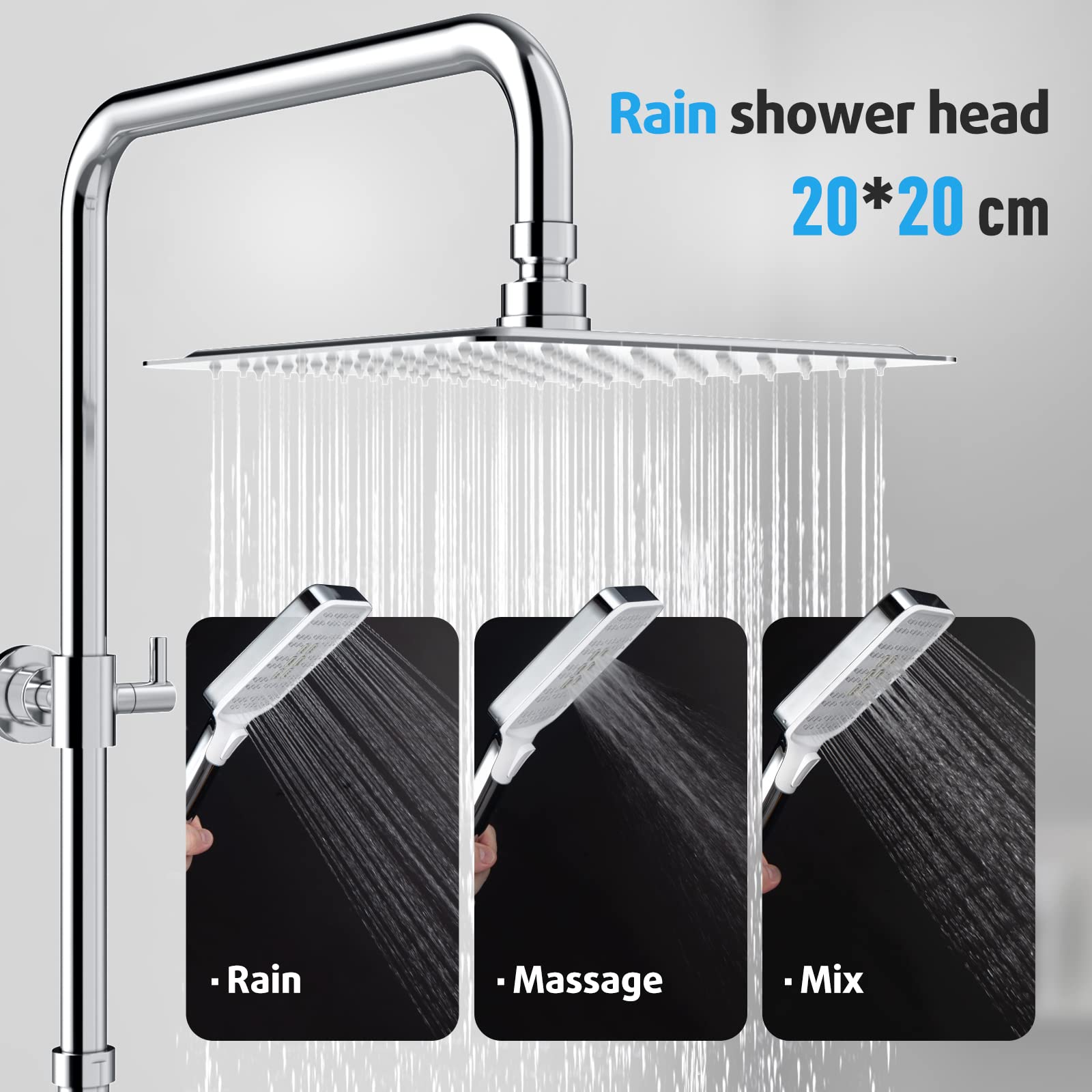 Shower Kit with Trim Kit Diverter