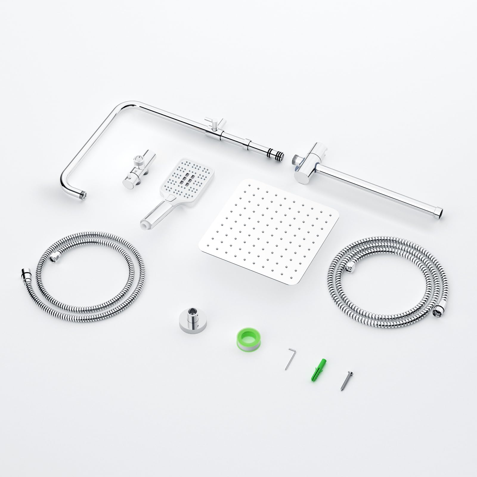 Shower Kit with Trim Kit Diverter