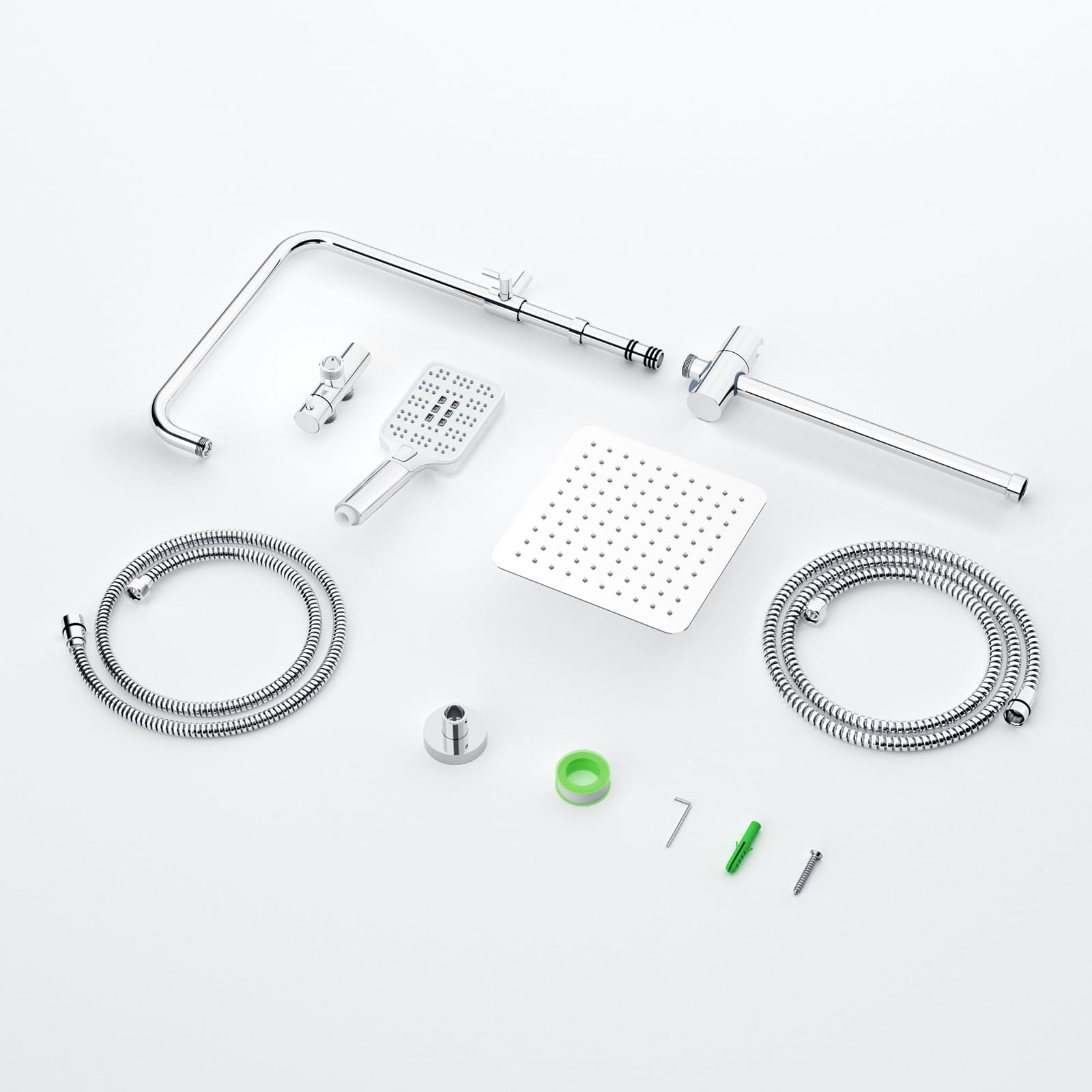 Shower Kit with Trim Kit Diverter