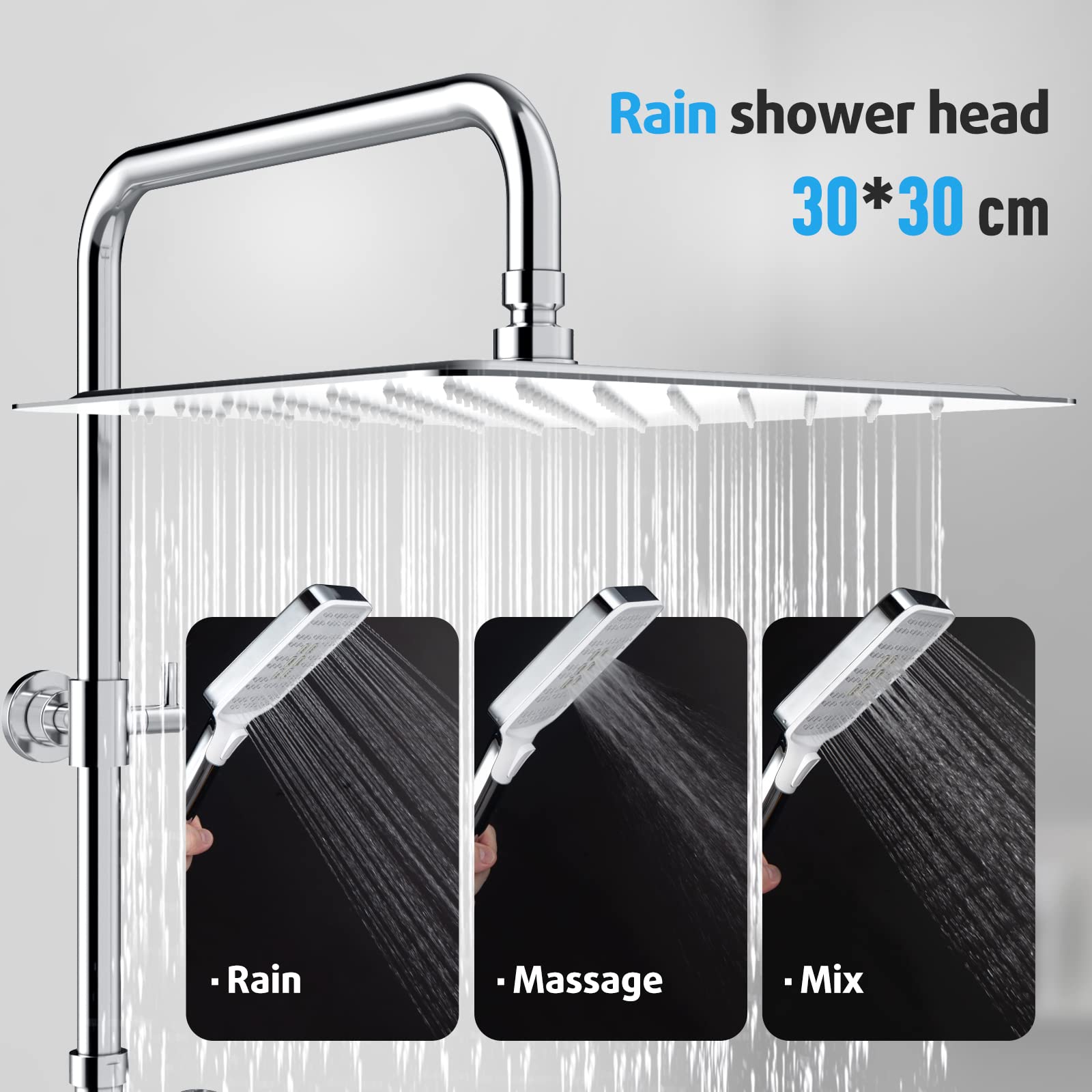 Shower Kit with Trim Kit Diverter