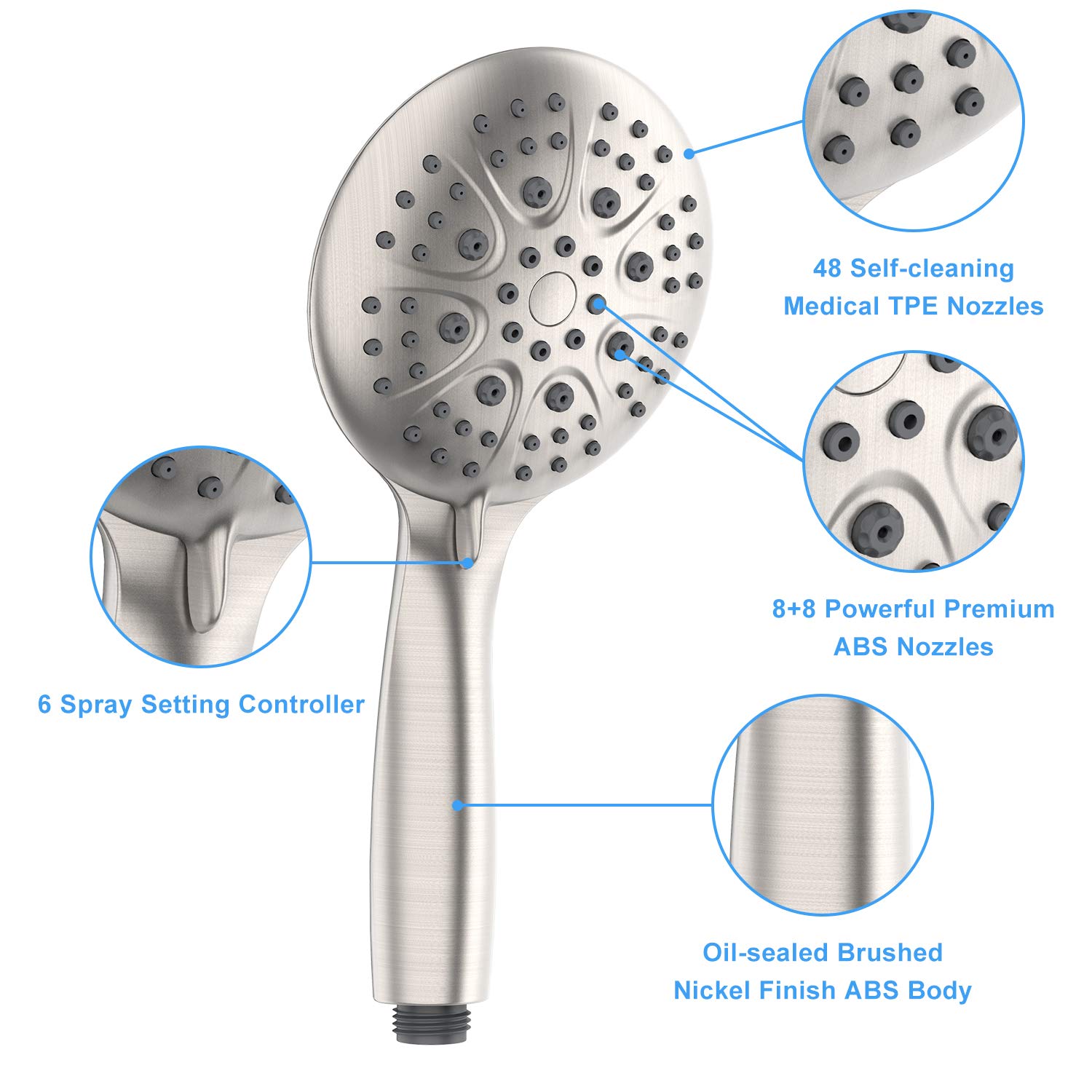 ​3-Way Dual Shower System
