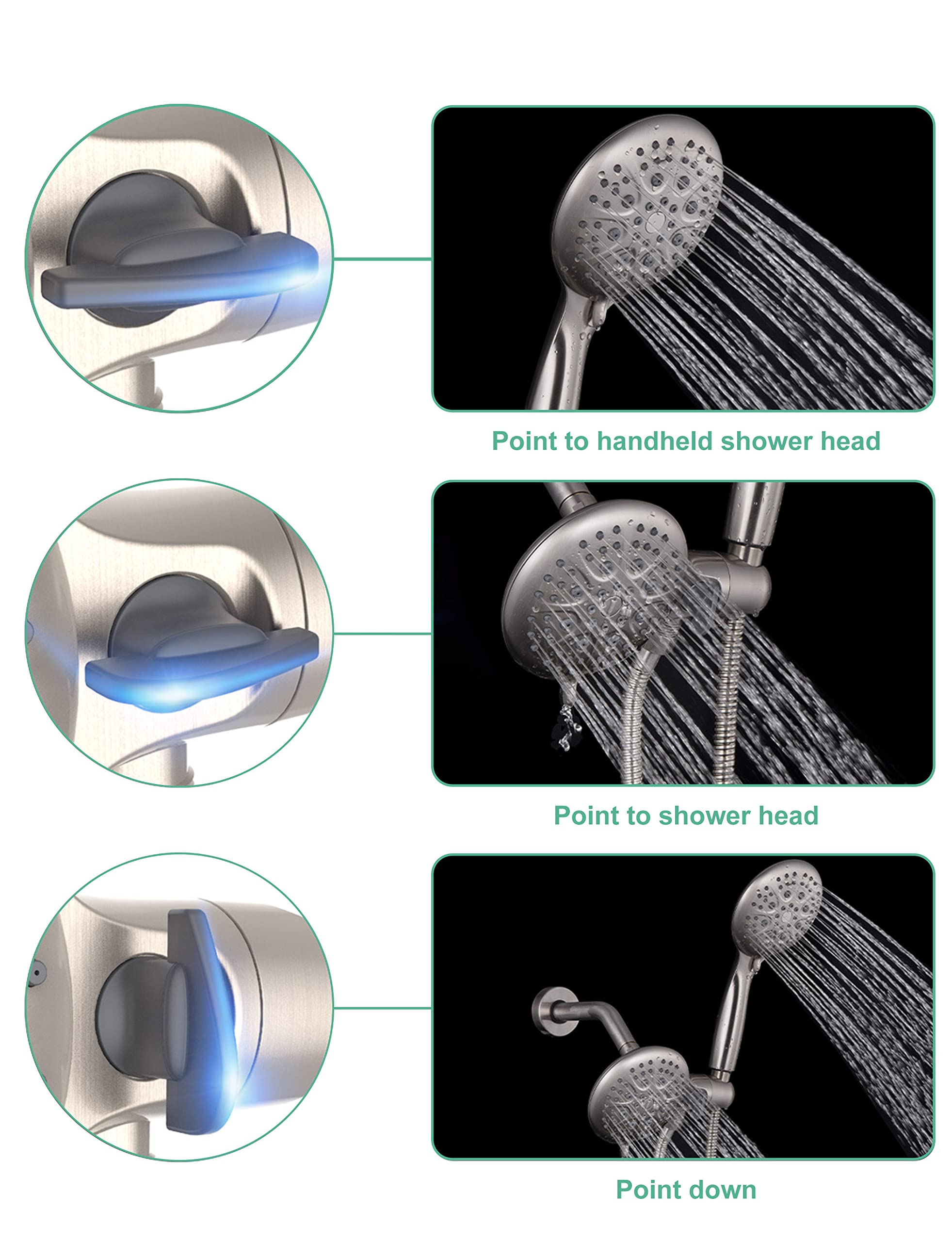​3-Way Dual Shower System