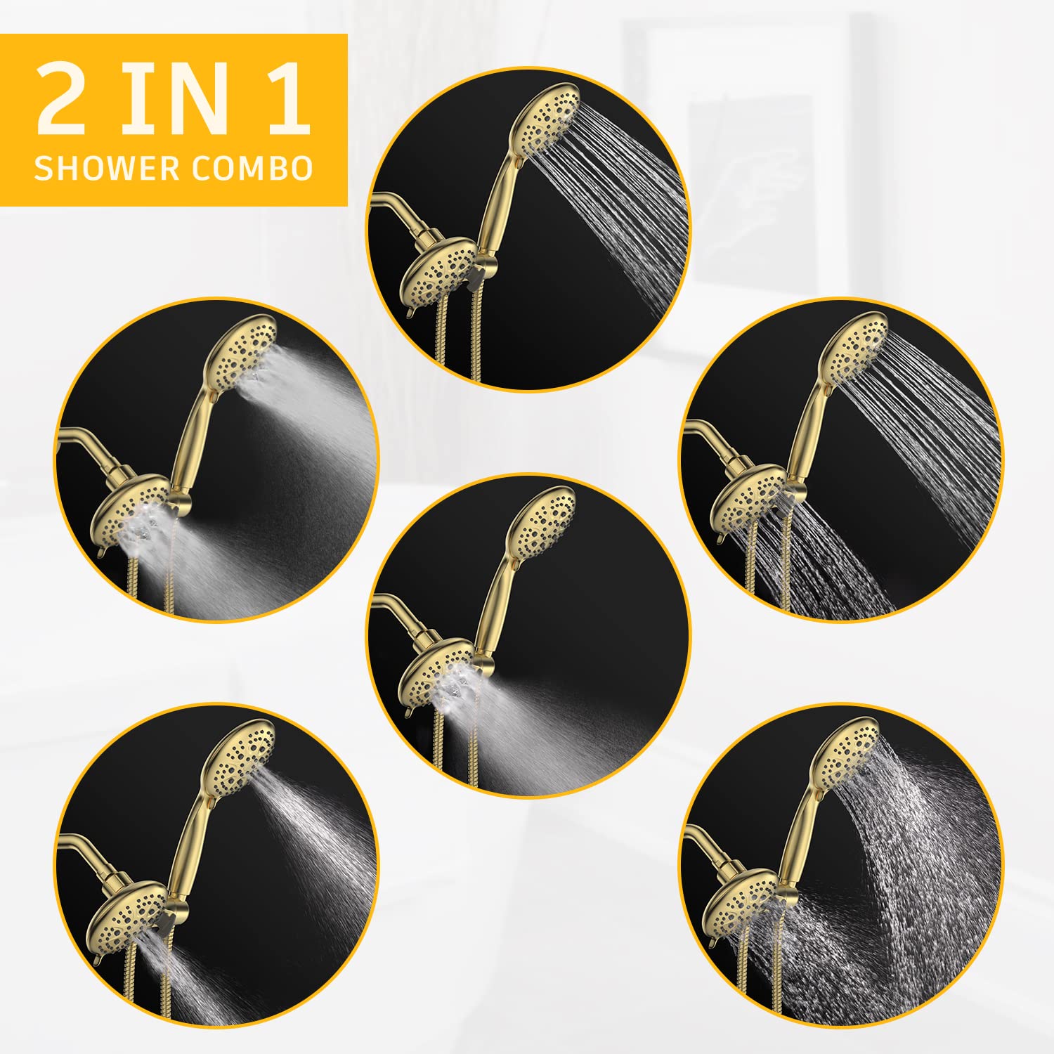 ​3-Way Dual Shower System