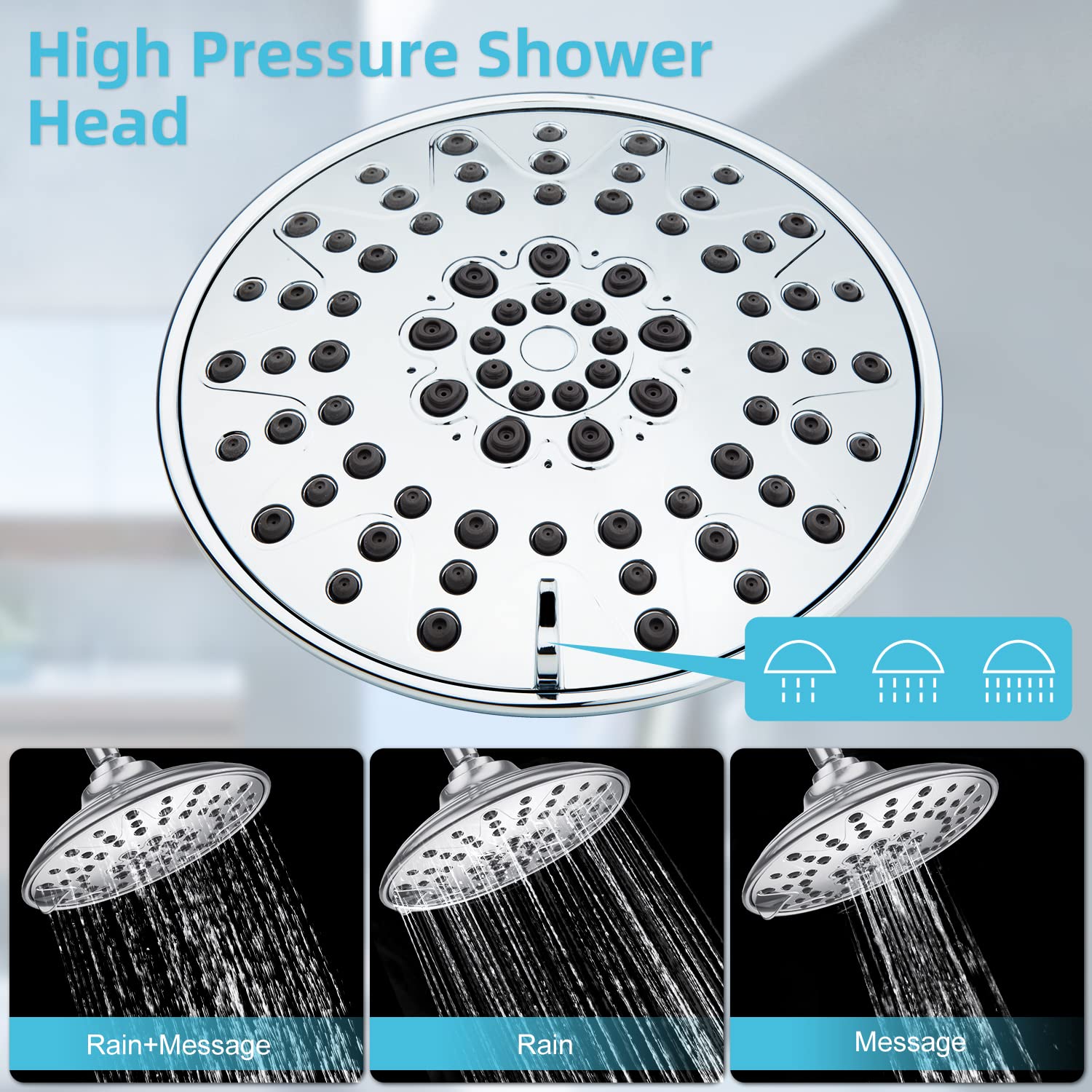 ABS Shower Set (Round)