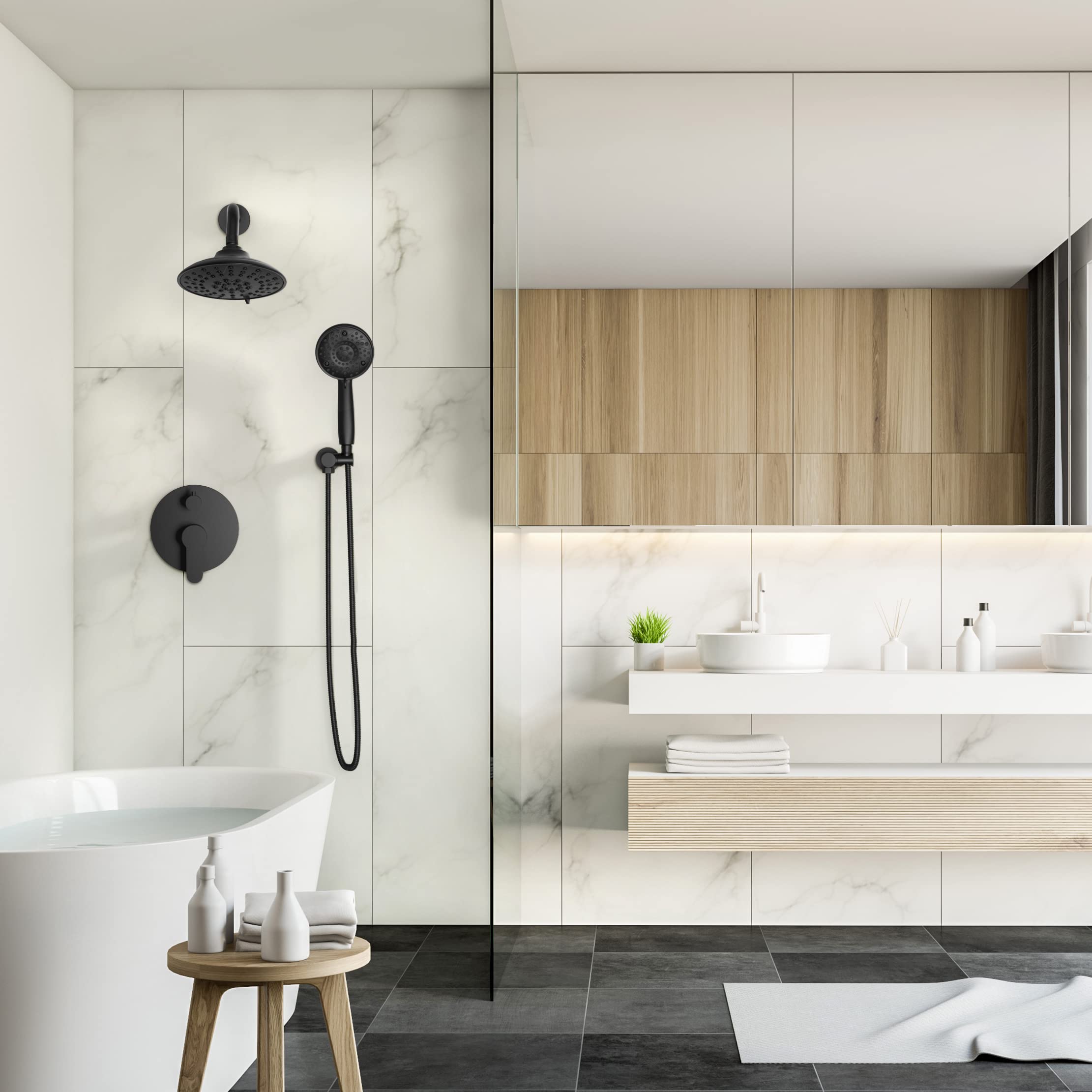 ABS Shower Set (Round)