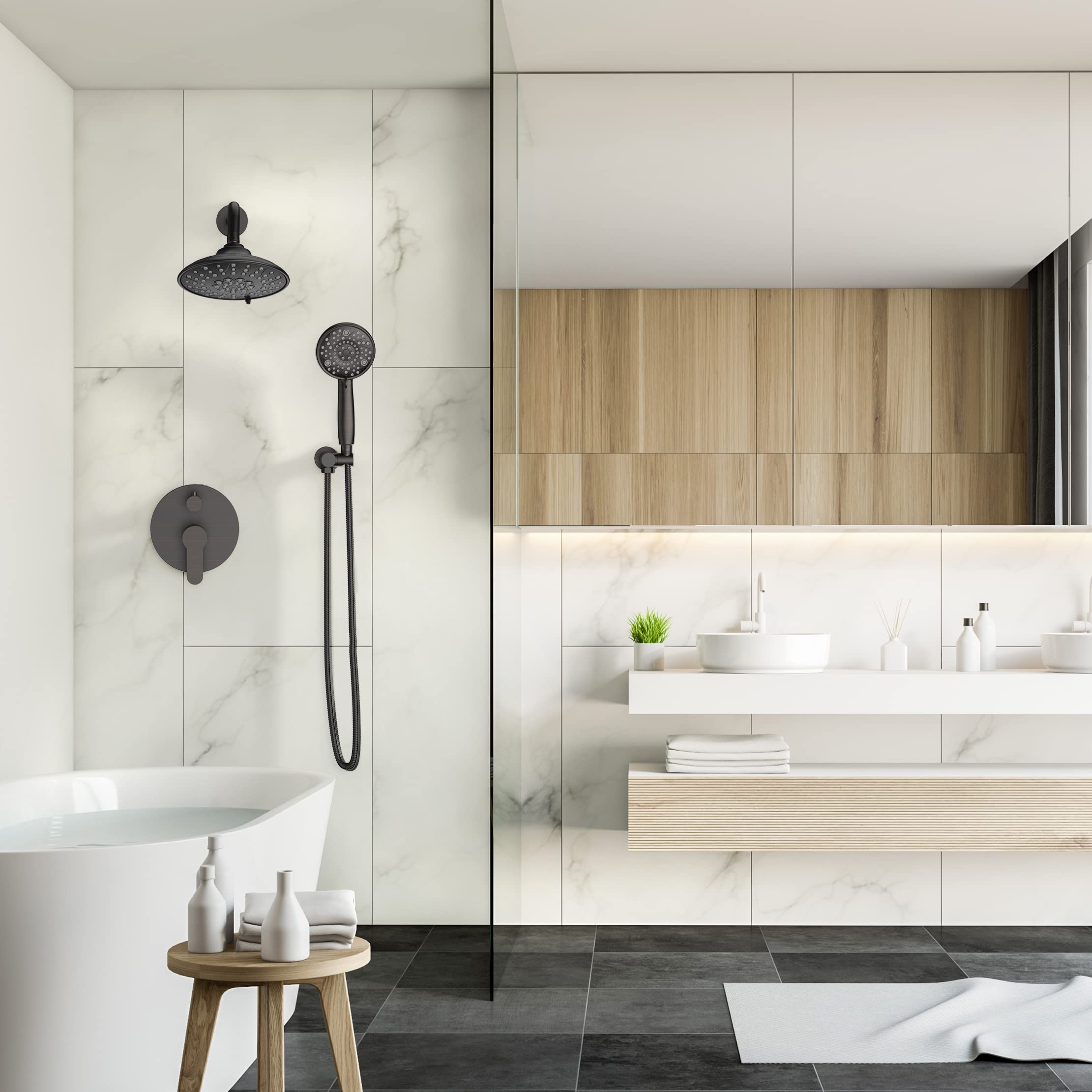 ABS Shower Set (Round)