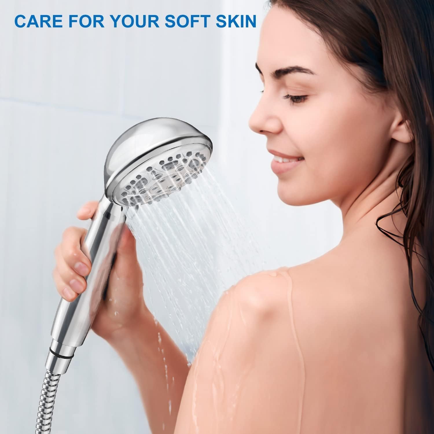 Handheld Shower with Adjustable Bracket