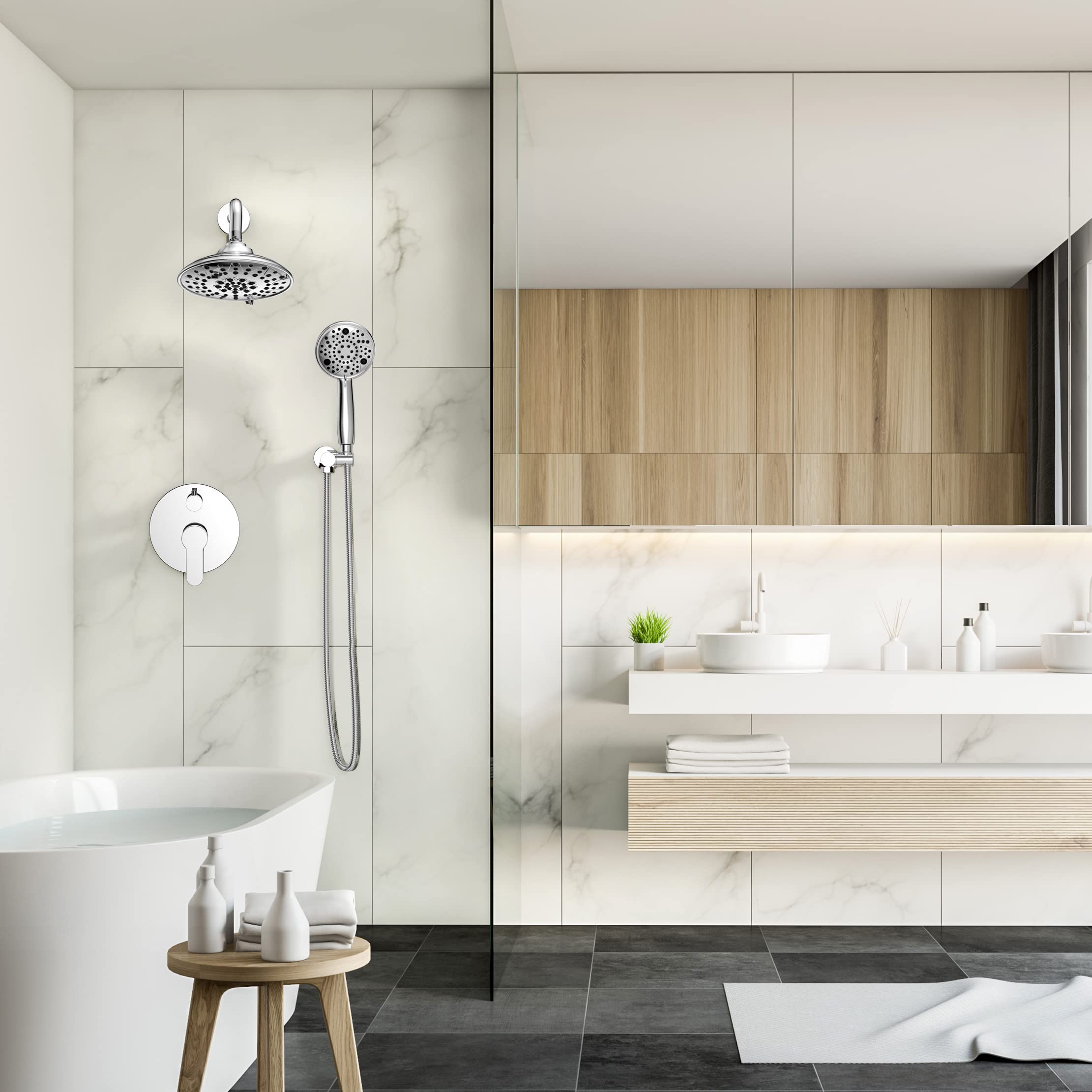 ABS Shower Set (Round)