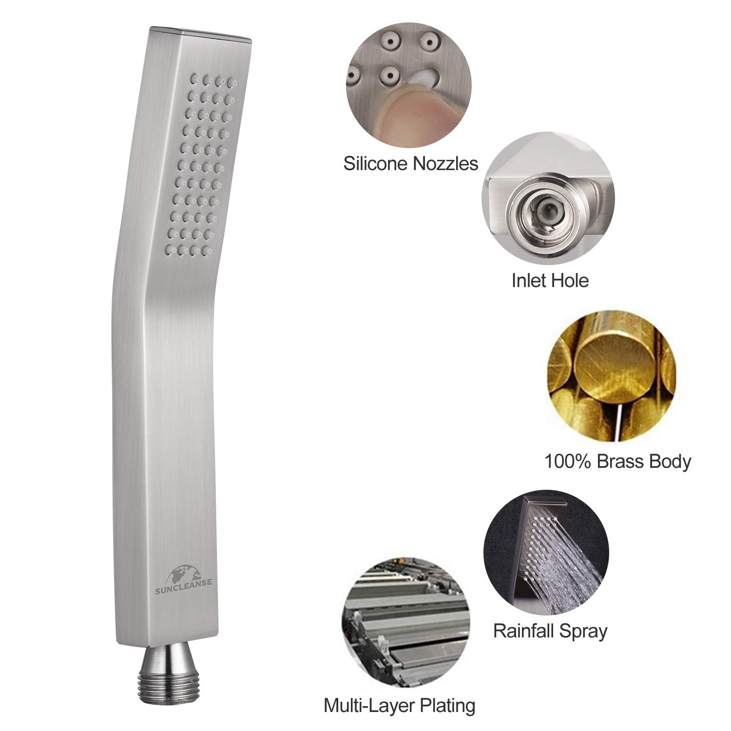 Rainfall Handheld Shower Set with Bracket