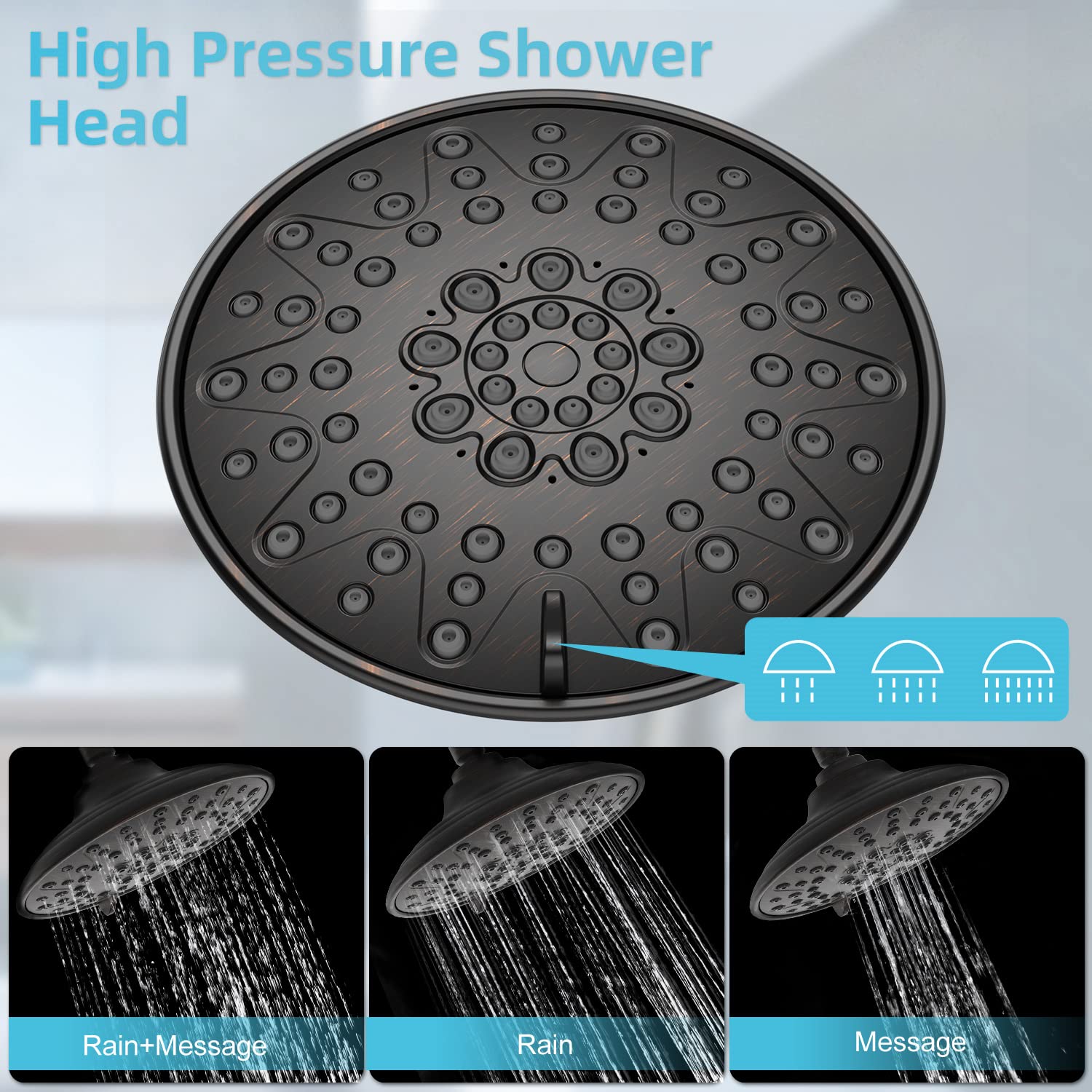 ABS Shower Set (Round)