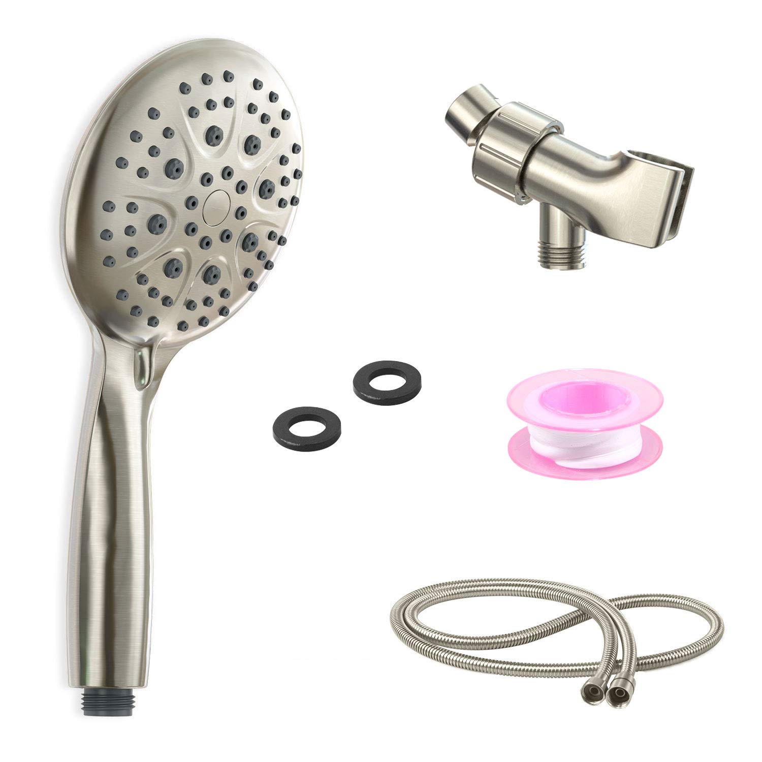 Handheld Shower with Adjustable Bracket