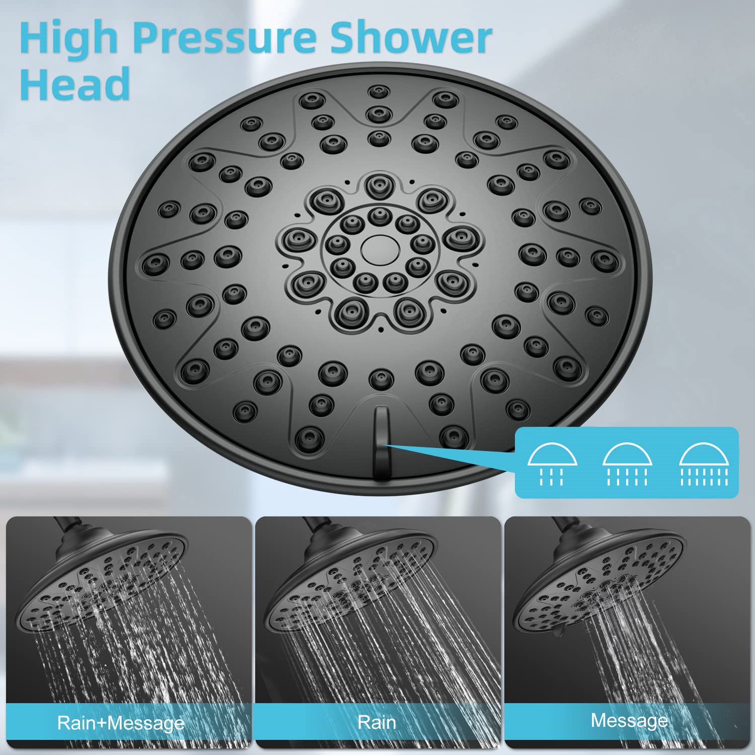 ABS Shower Set (Round)