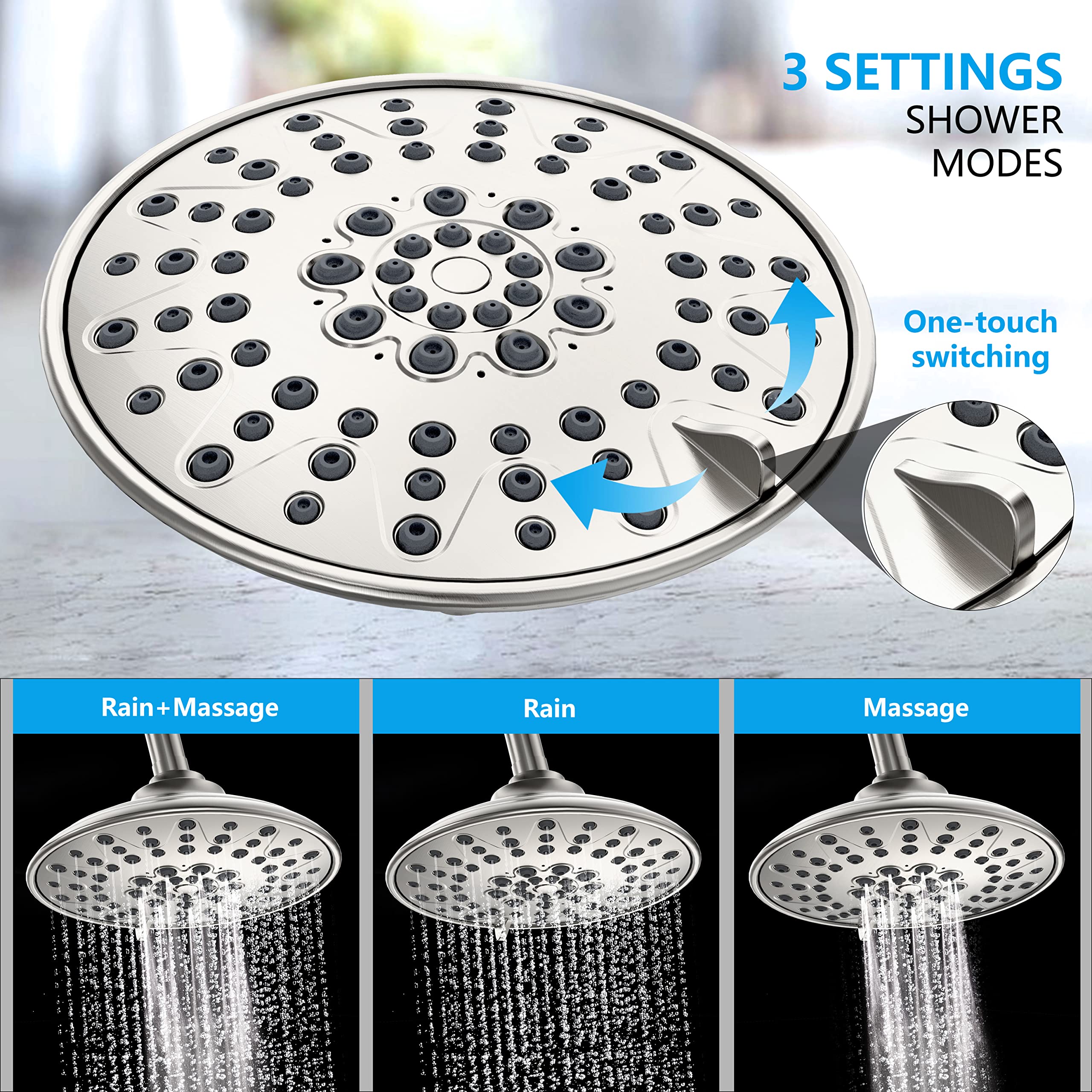 ABS Shower Set (Round)