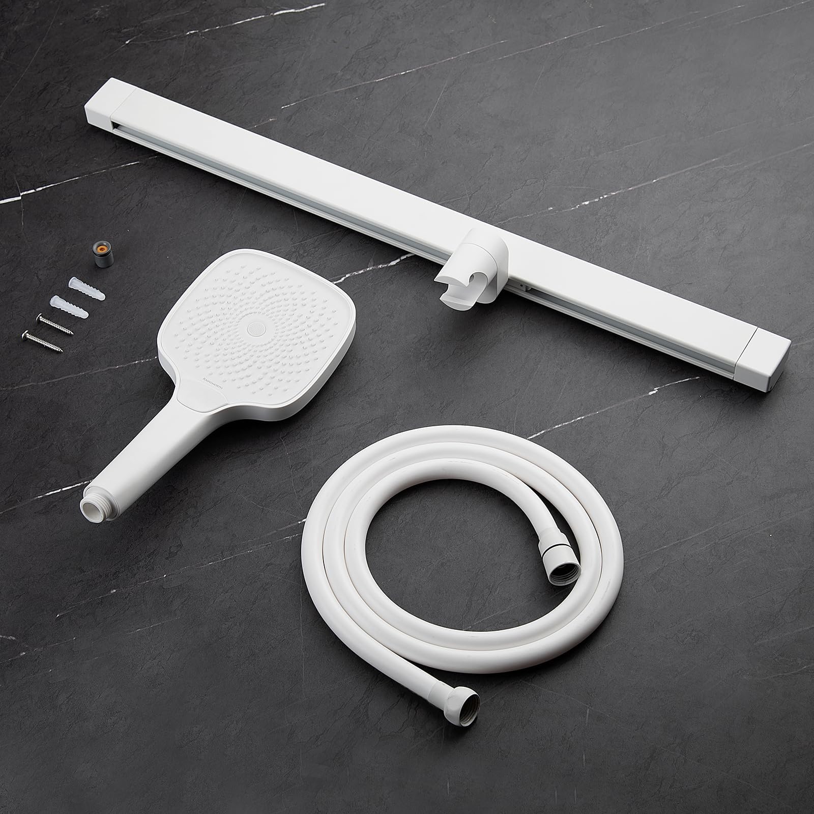 Shower Rod Set with Handheld Shower Head