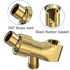 6-Setting Handheld Shower Set with Bracket