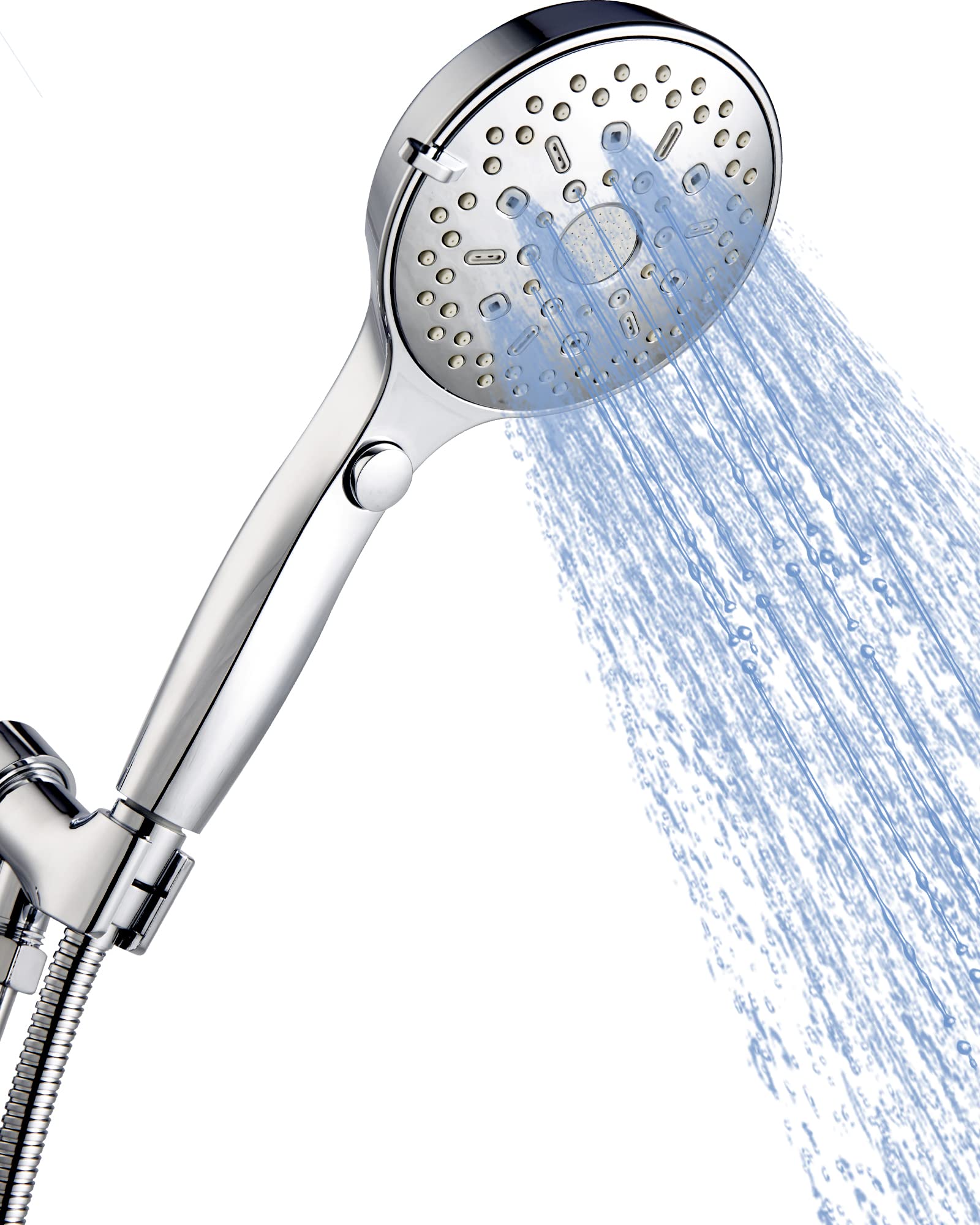 12-Function Handheld Shower with Extra Long Hose