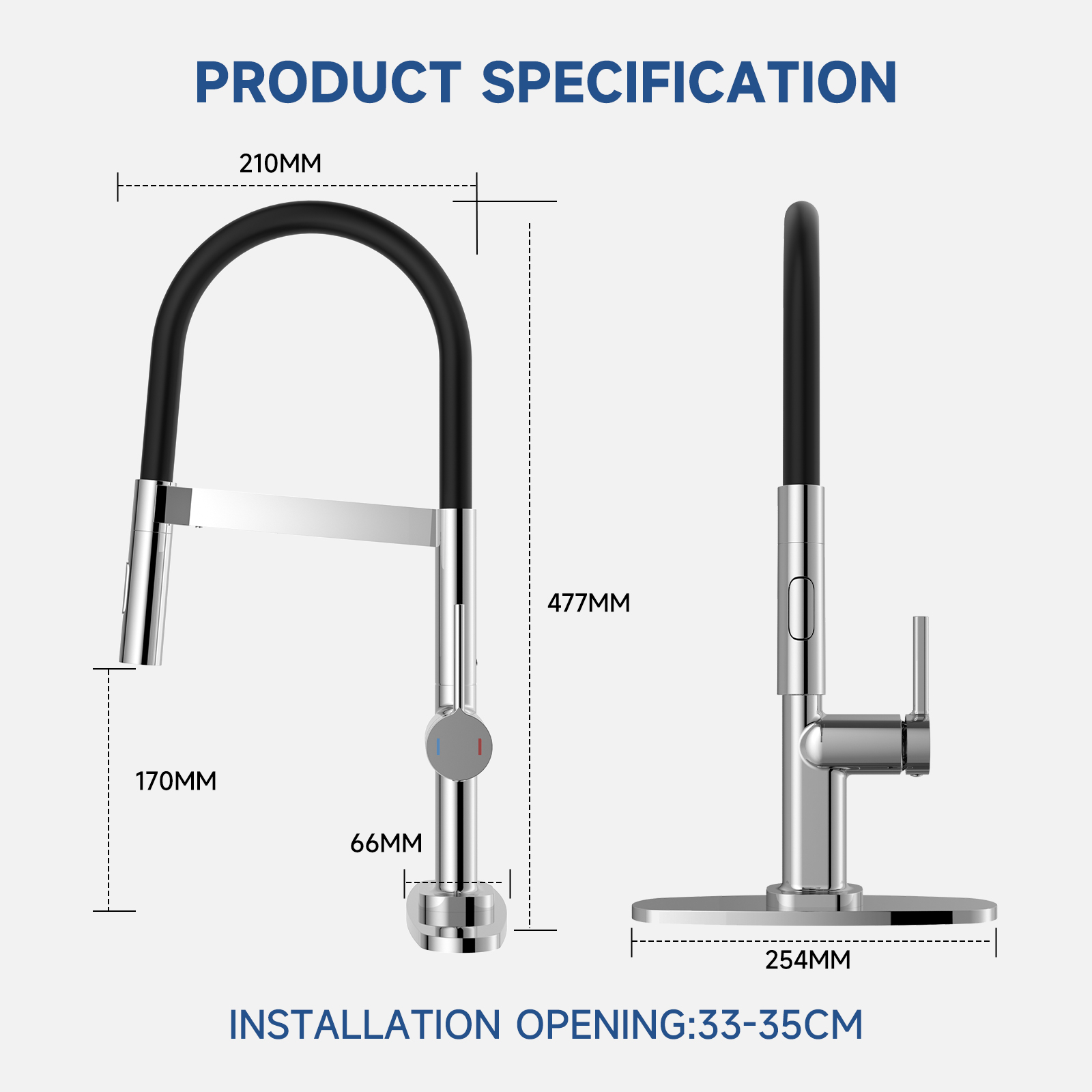 Silicone Magnetic Kitchen Faucet