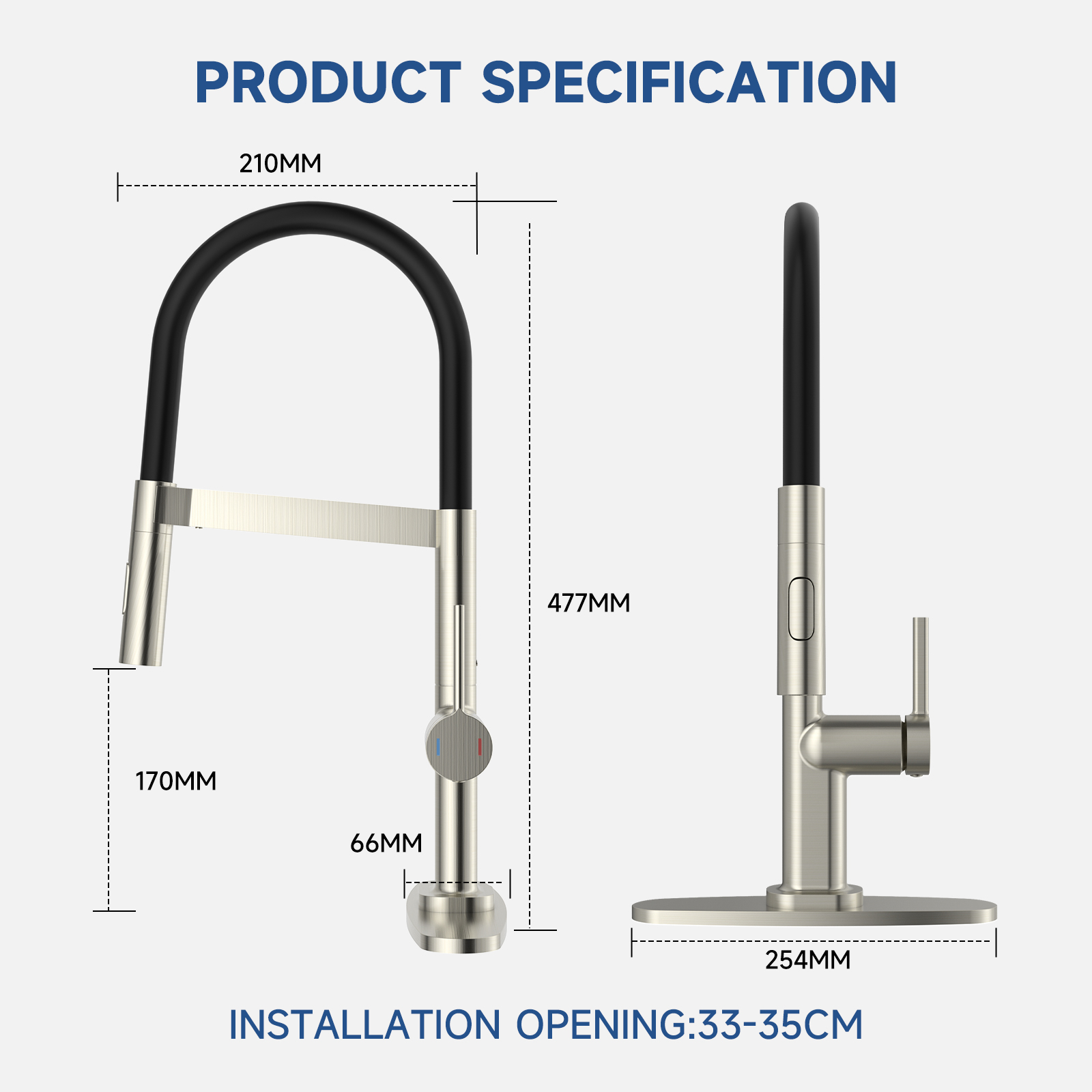 Silicone Magnetic Kitchen Faucet