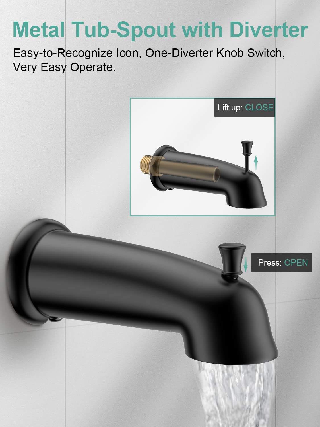 Handheld Shower Set (Bathtub)