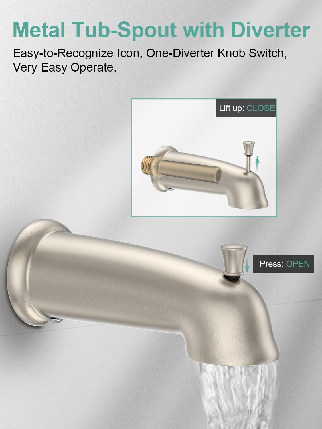 Handheld Shower Set (Bathtub)