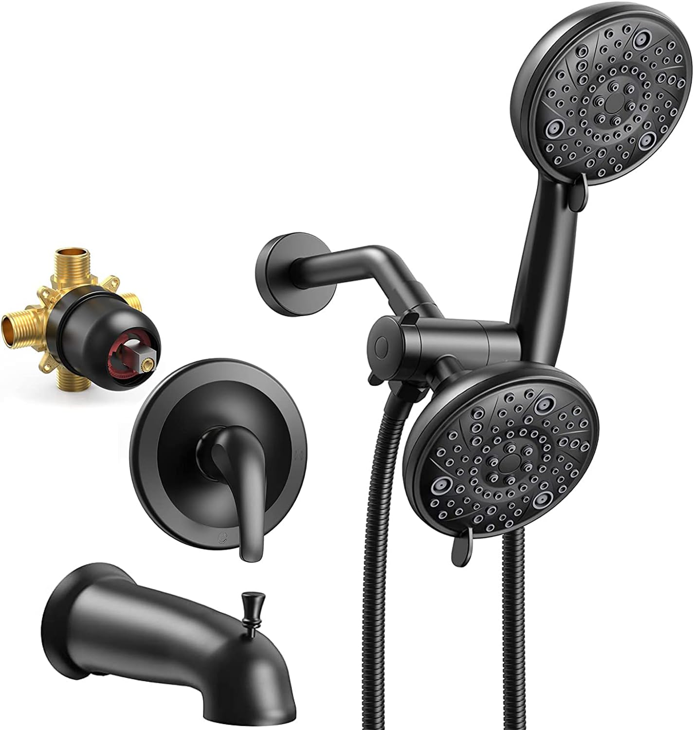 Dual Shower Head Set (Bathtub)