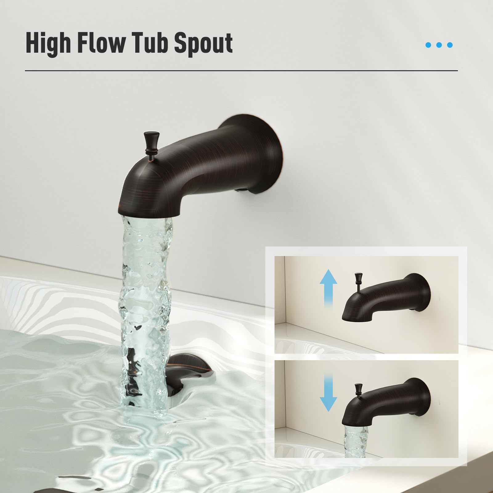 Dual Shower Head Set (Bathtub)