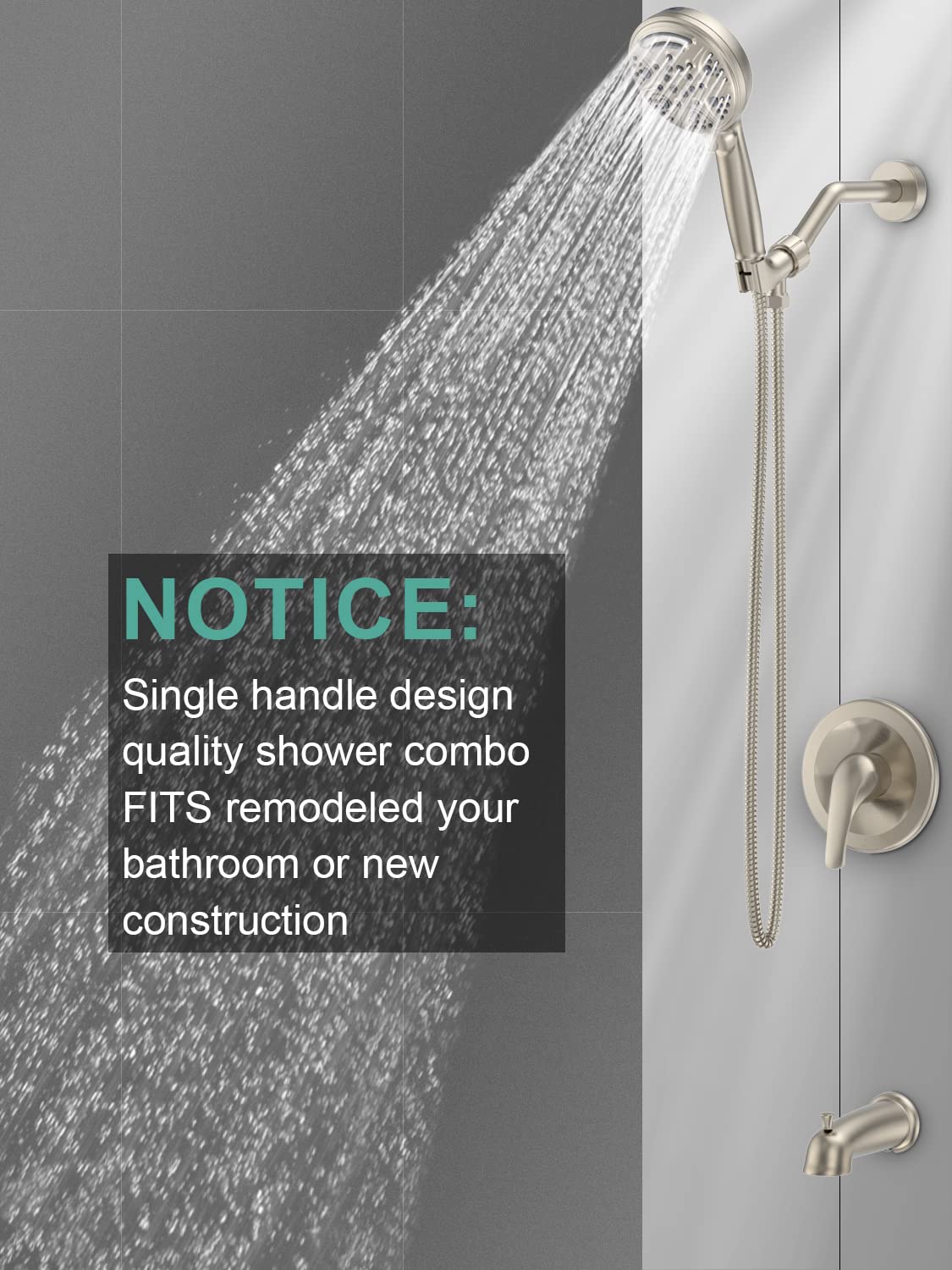 Handheld Shower Set (Bathtub)