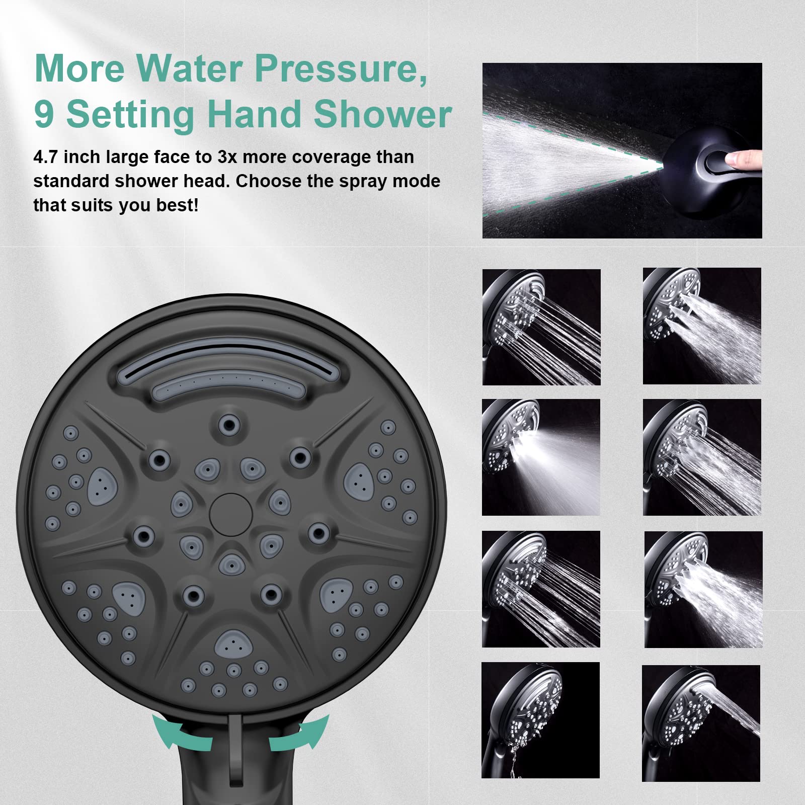 Handheld Shower Set (Bathtub)