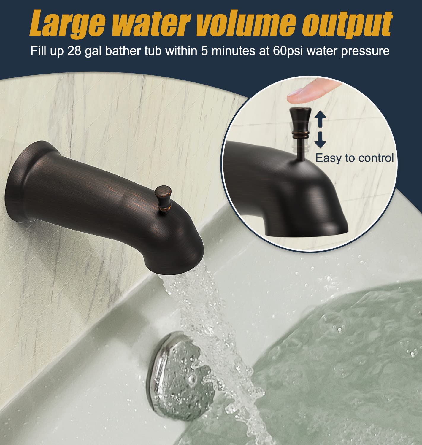 9 Inch Shower Set (Bathtub)