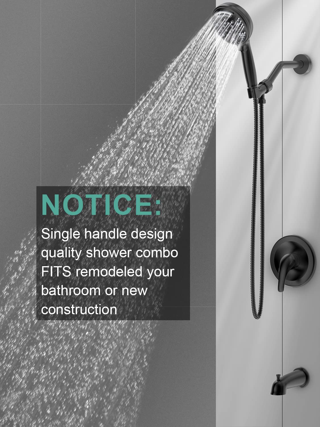 Handheld Shower Set (Bathtub)