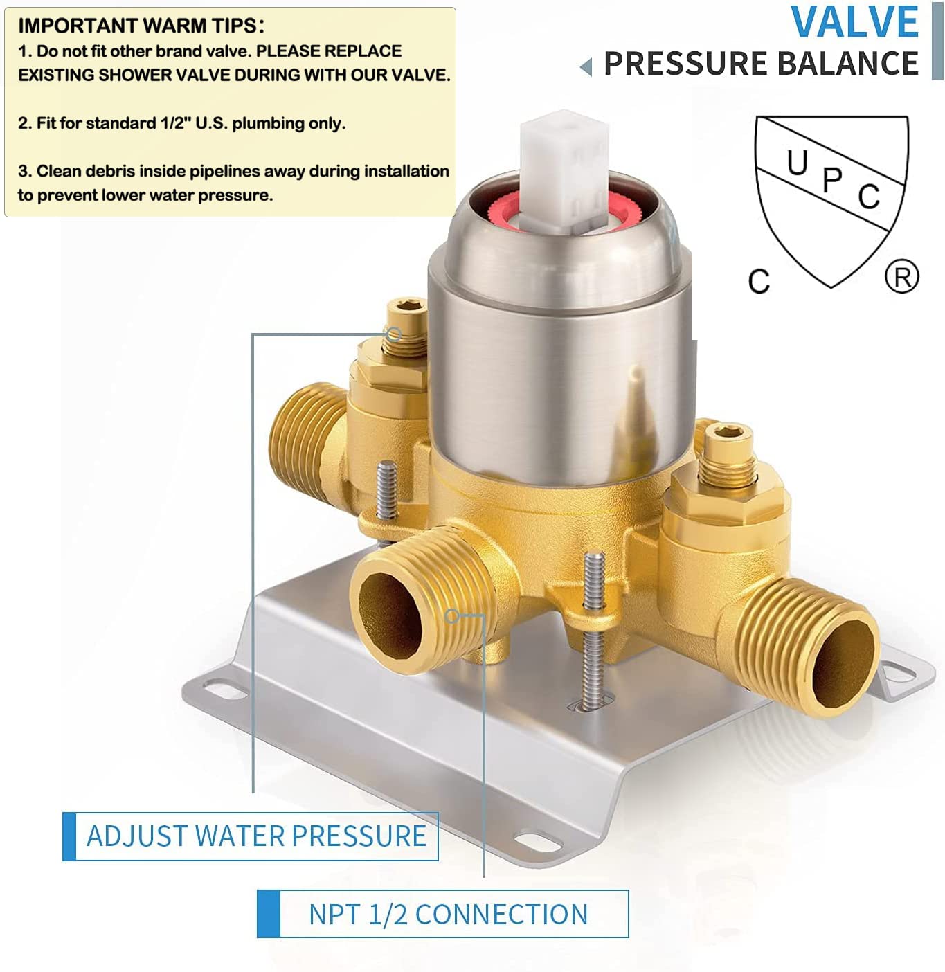 9 Inch Shower Set (Bathtub)