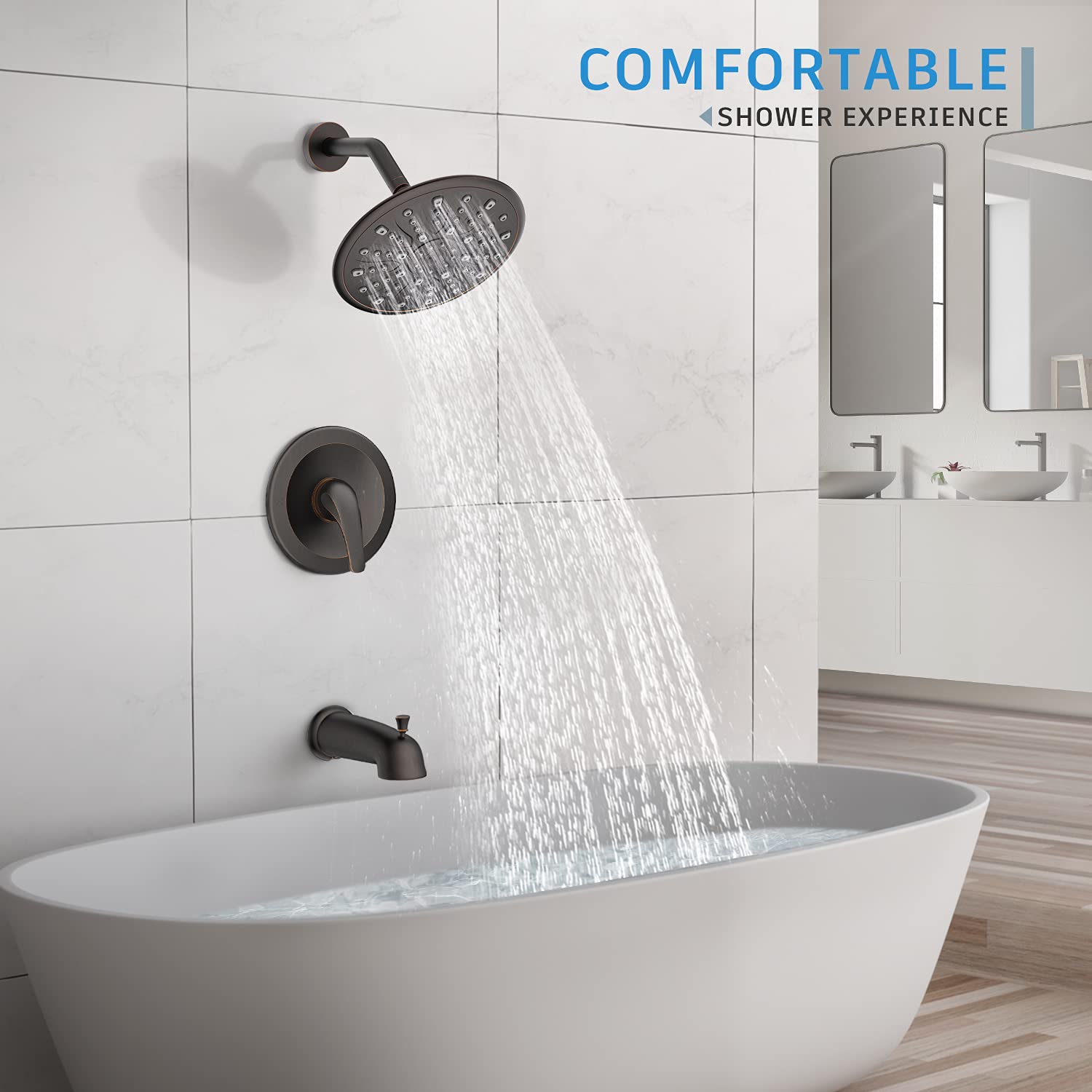 9 Inch Shower Set (Bathtub)