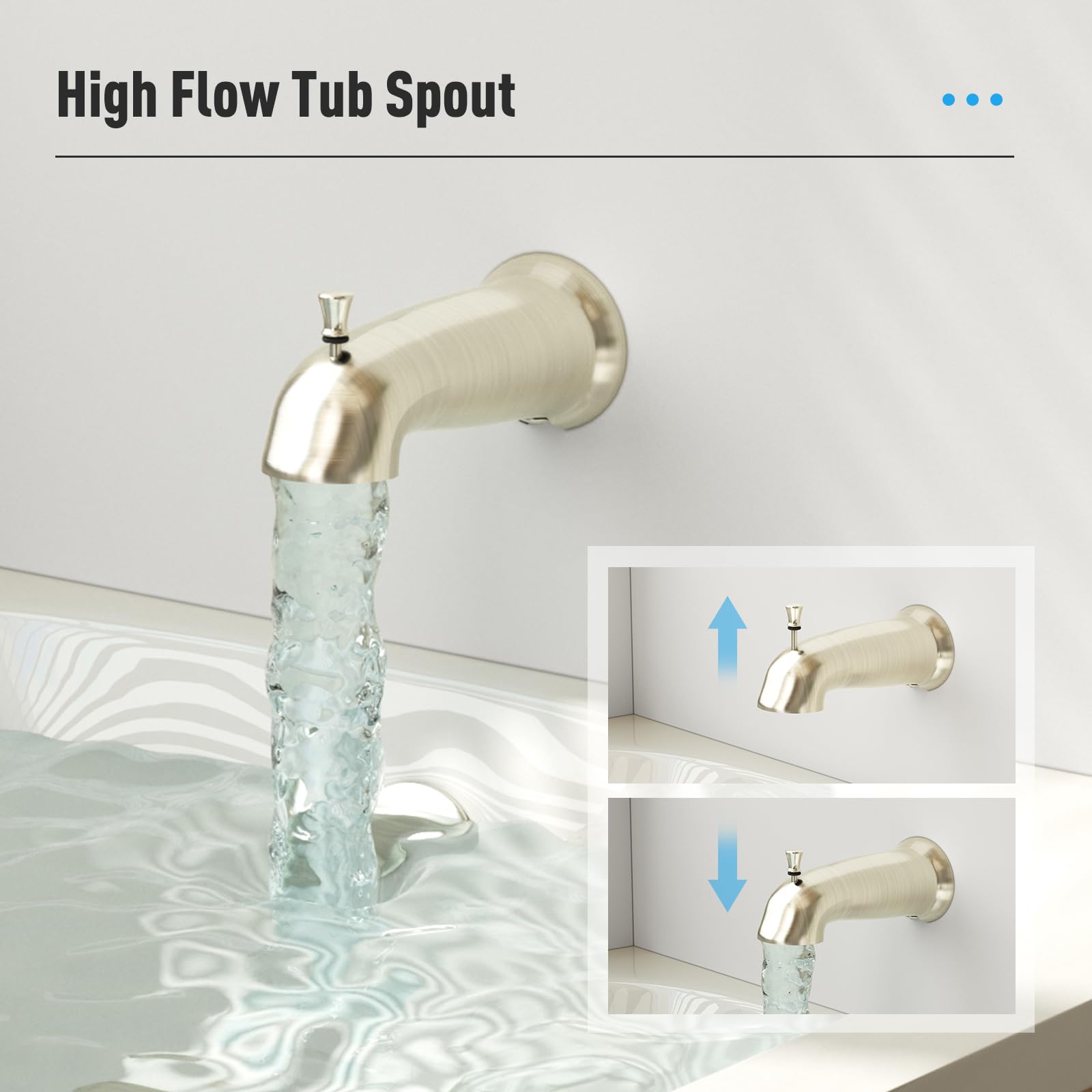 Dual Shower Head Set (Bathtub)