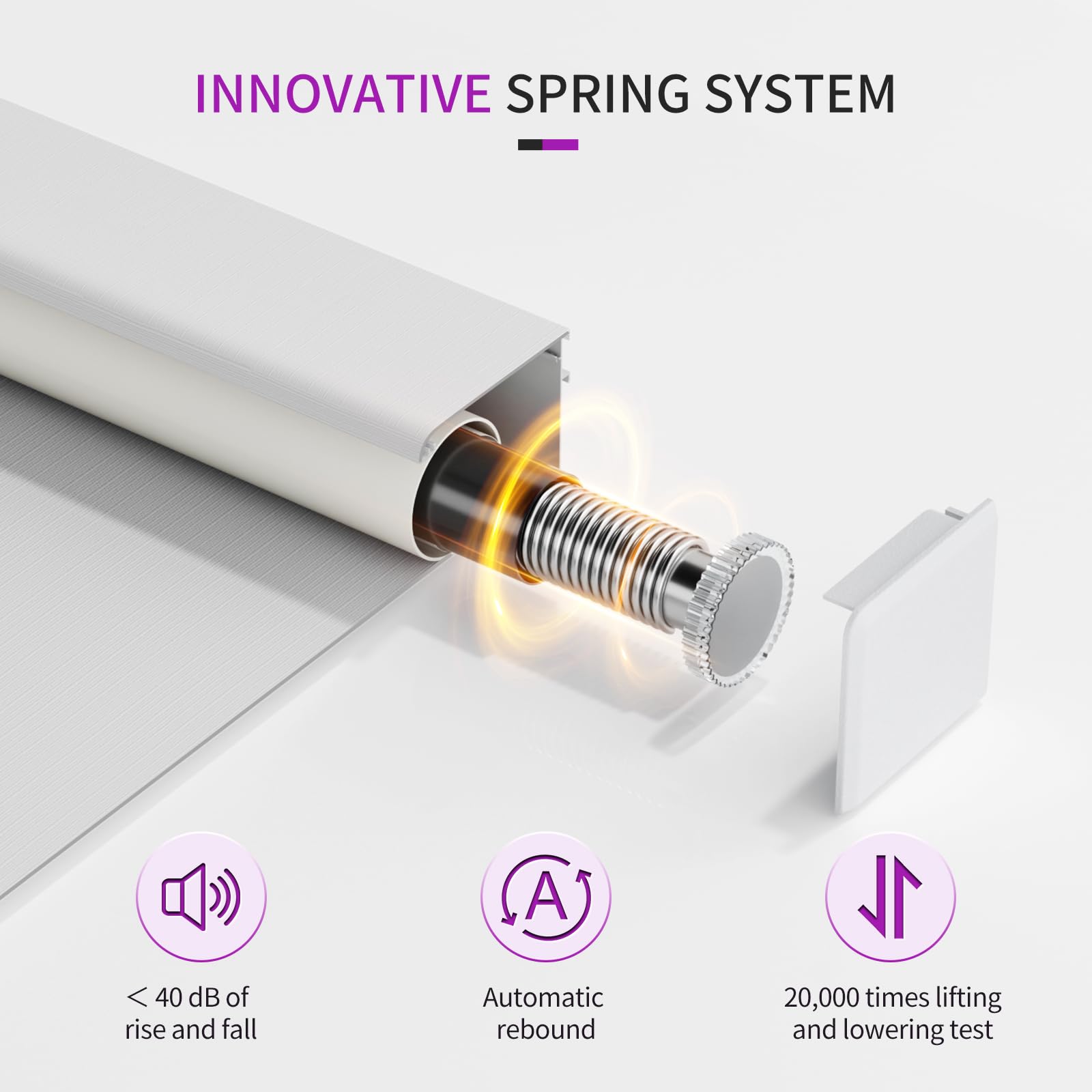 Cordless Blackout Pull-Down Shades with Valance