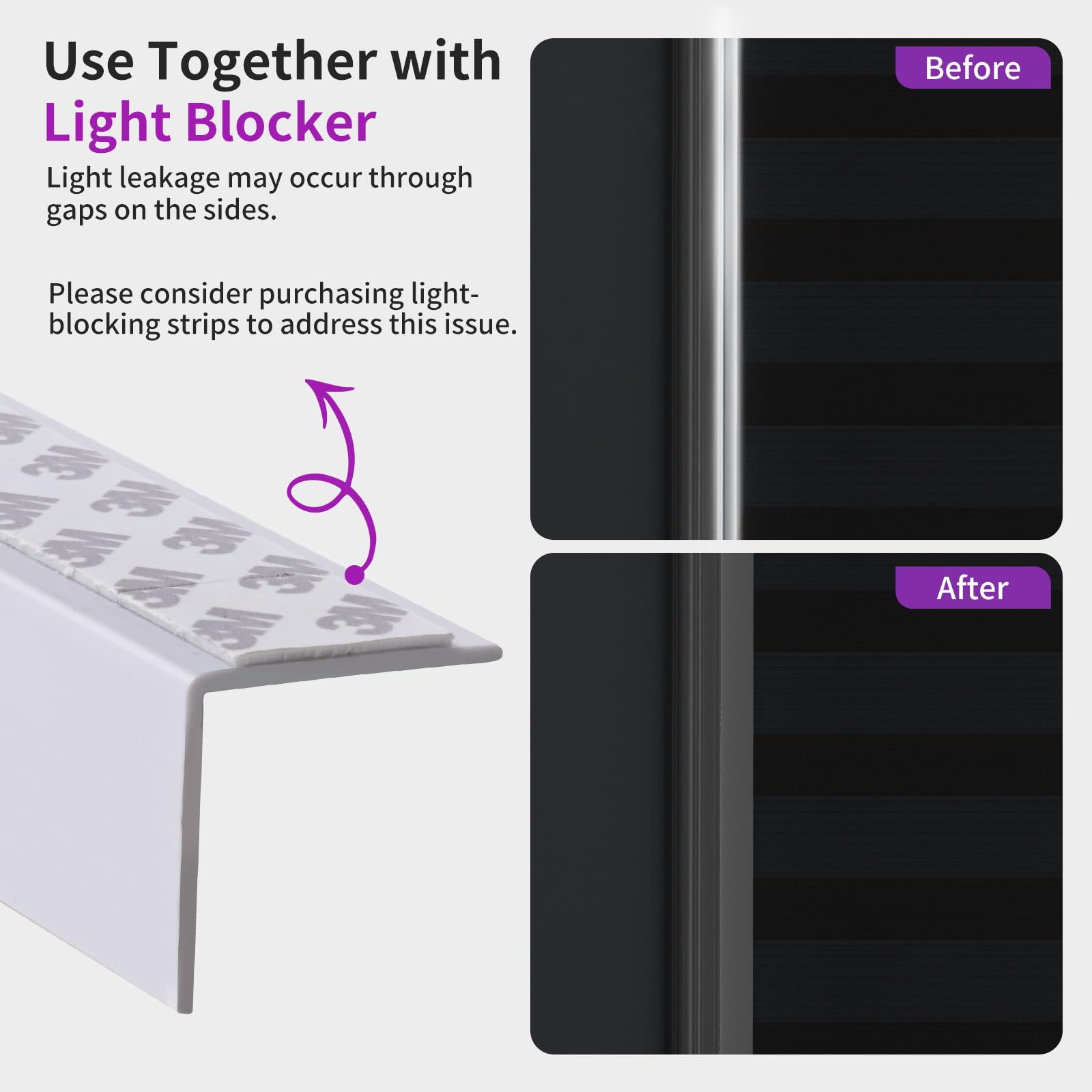 Cordless Blackout Pull-Down Shades with Valance