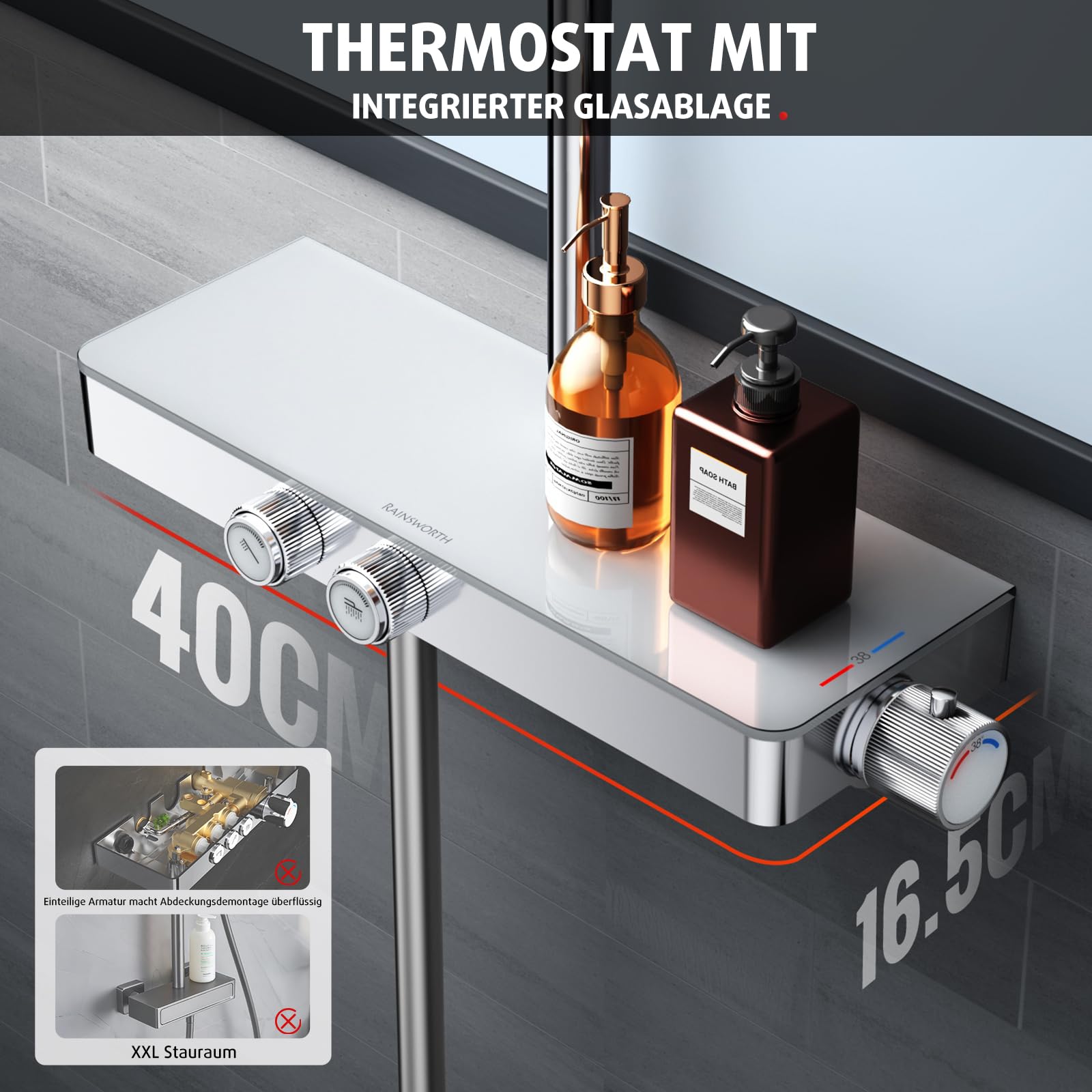 10 Inch Shower Set (Thermostatic)