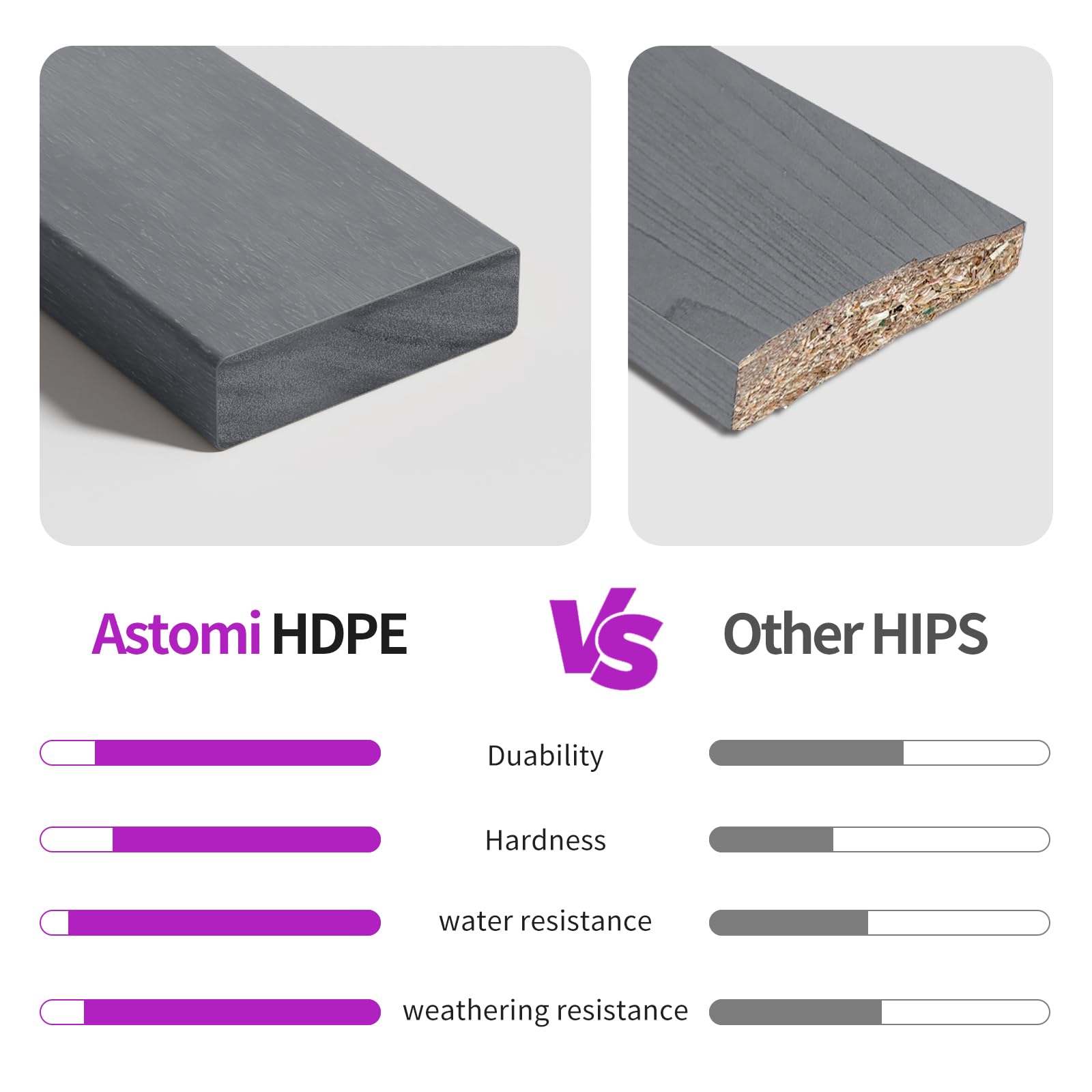 2-Piece All-Weather Adirondack Chair Set (HDPE, Teak Finish)​