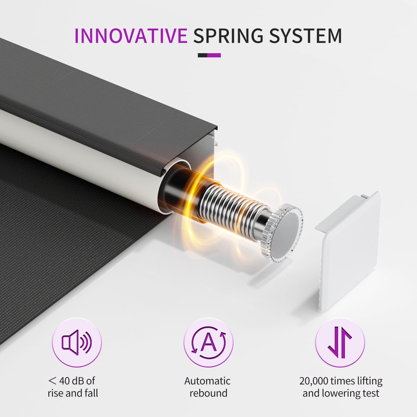 Cordless Blackout Pull-Down Shades with Valance