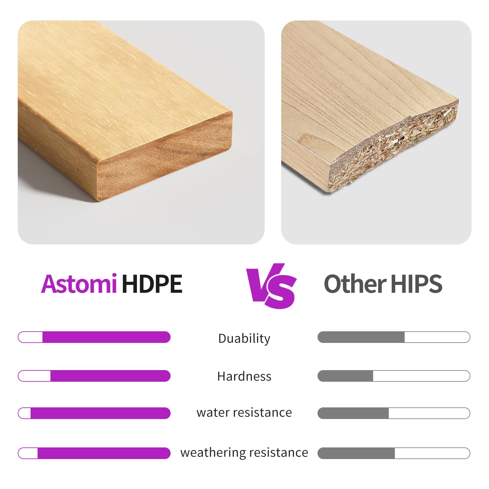 2-Piece All-Weather Adirondack Chair Set (HDPE, Teak Finish)​