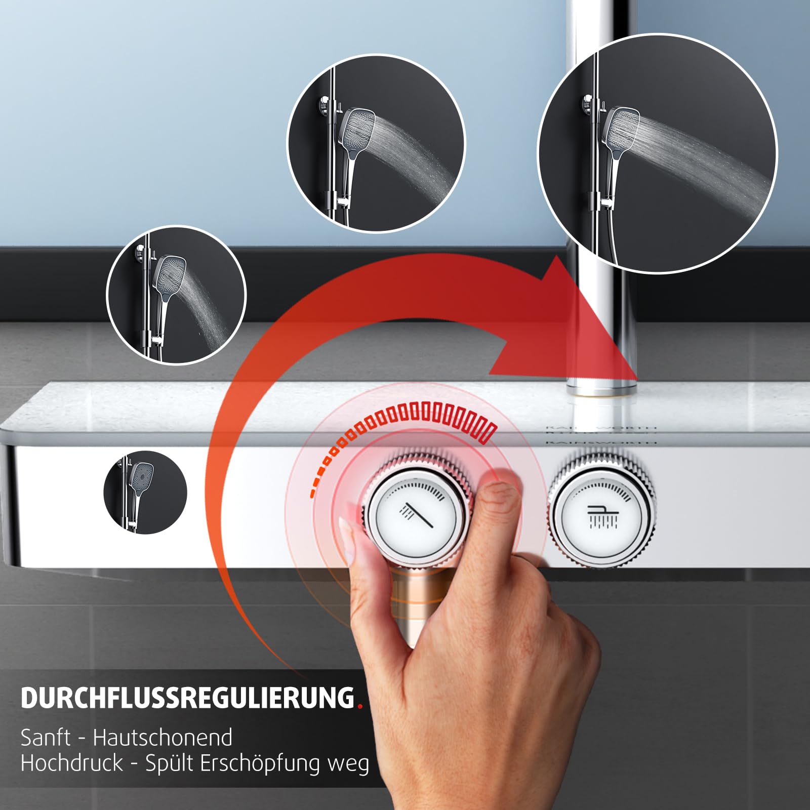 10 Inch Shower Set (Thermostatic)