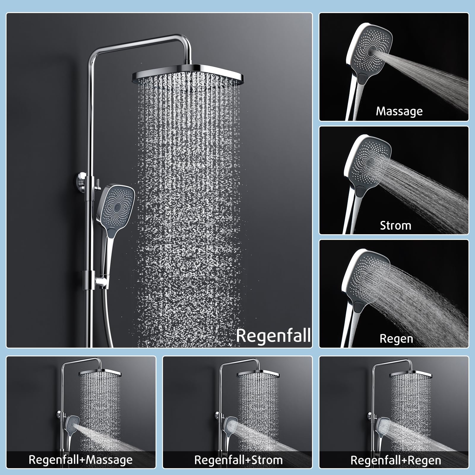 10 Inch Shower Set (Thermostatic)
