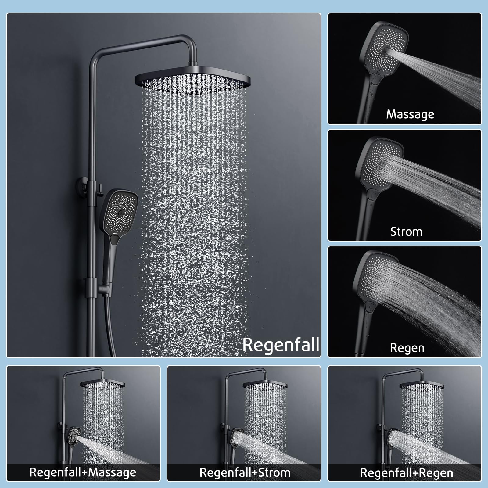 10 Inch Shower Set (Thermostatic)