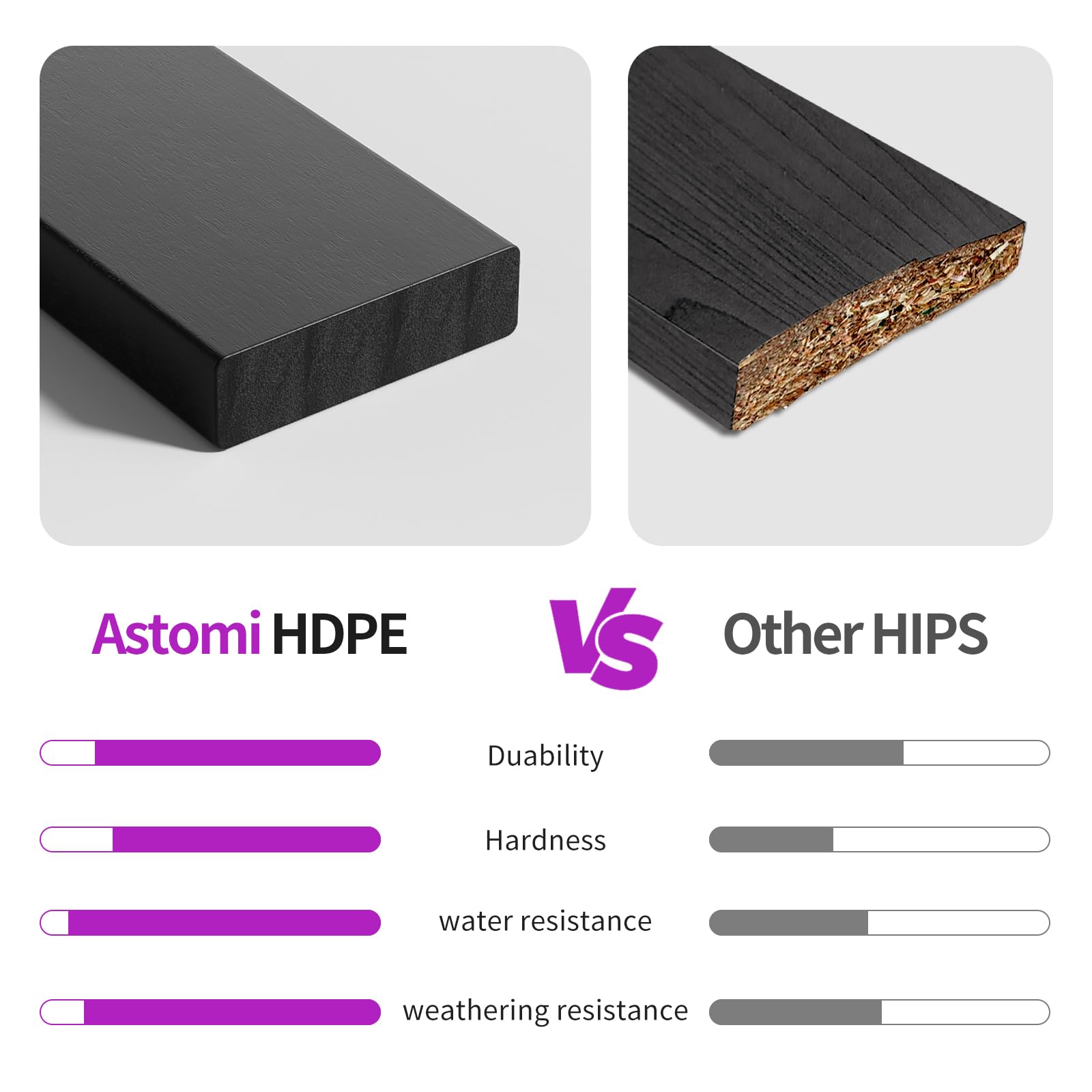 2-Piece All-Weather Adirondack Chair Set (HDPE, Teak Finish)​