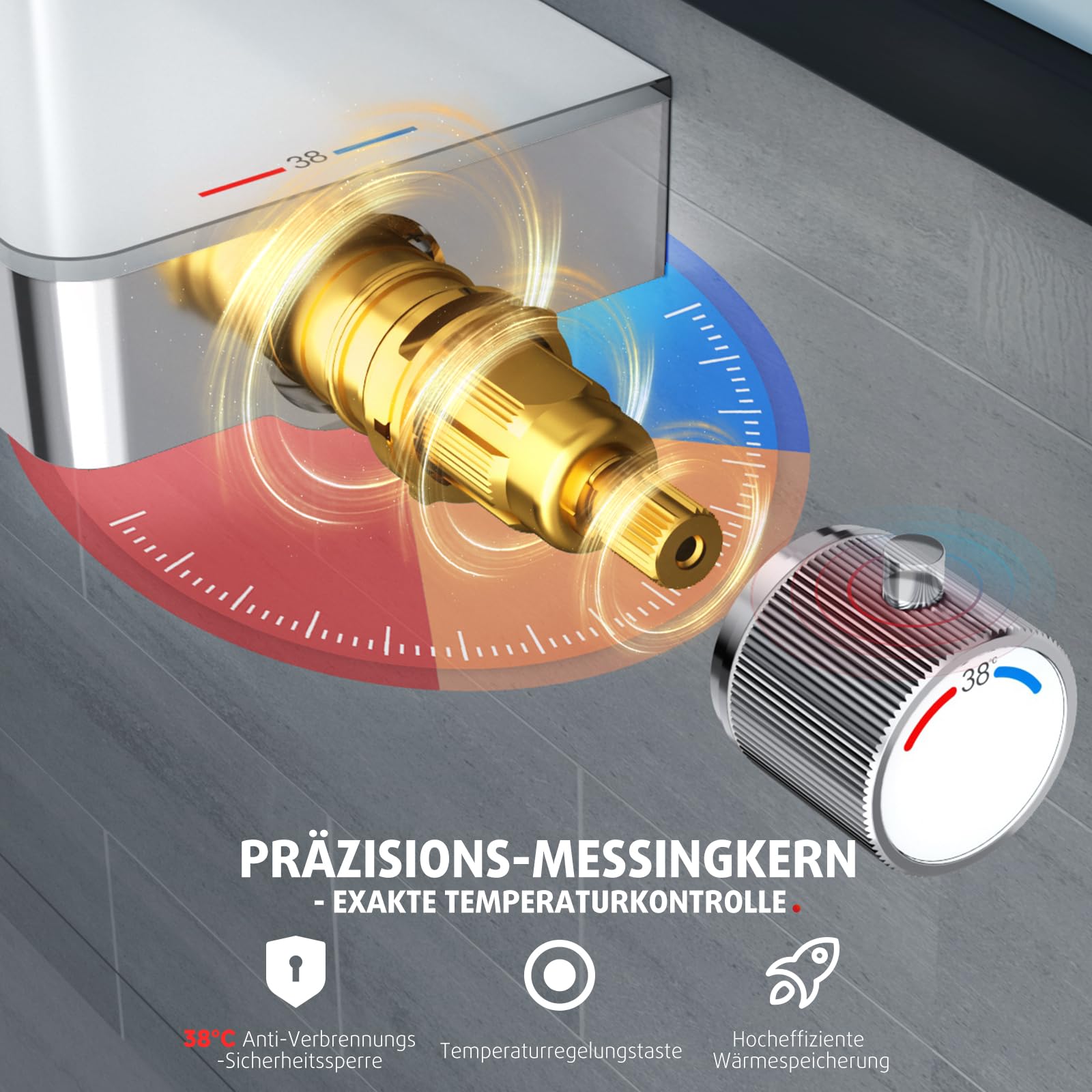 10 Inch Shower Set (Thermostatic)
