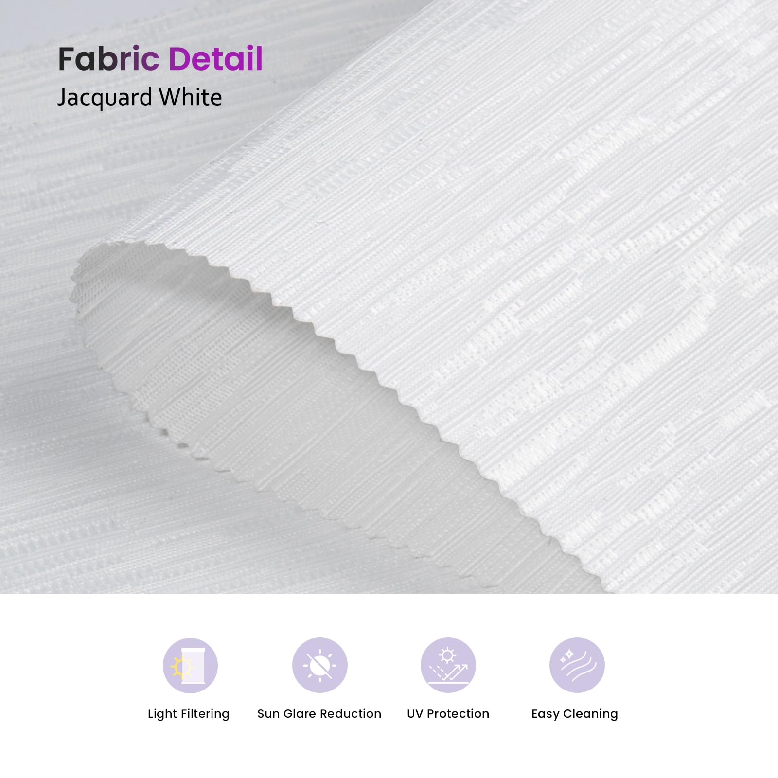 Smart Blackout Roller Shades - Motorized & Voice Controlled (Custom Sizes)​