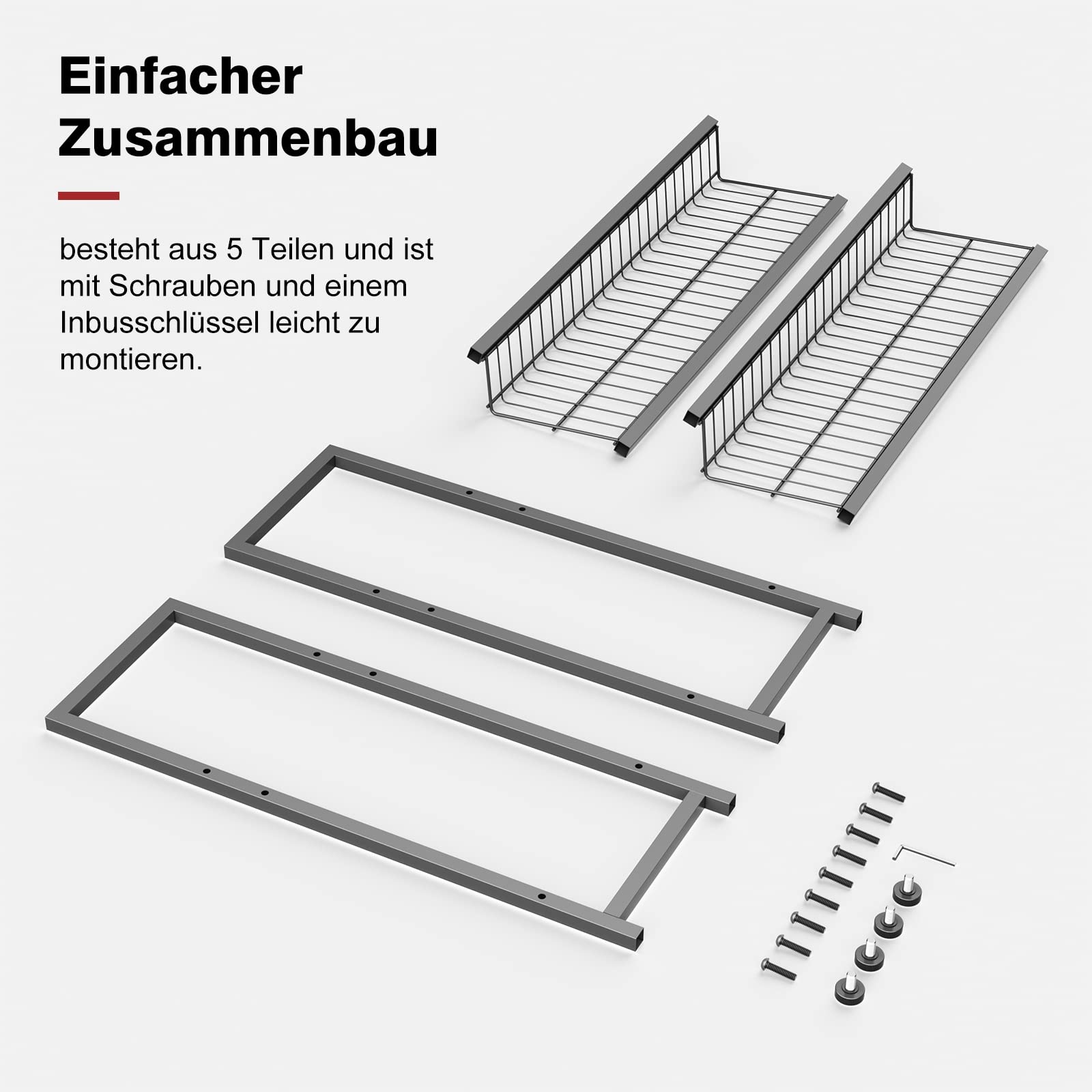 Adjustable Metal Beverage Crate Shelf (Holds 6 Crates)