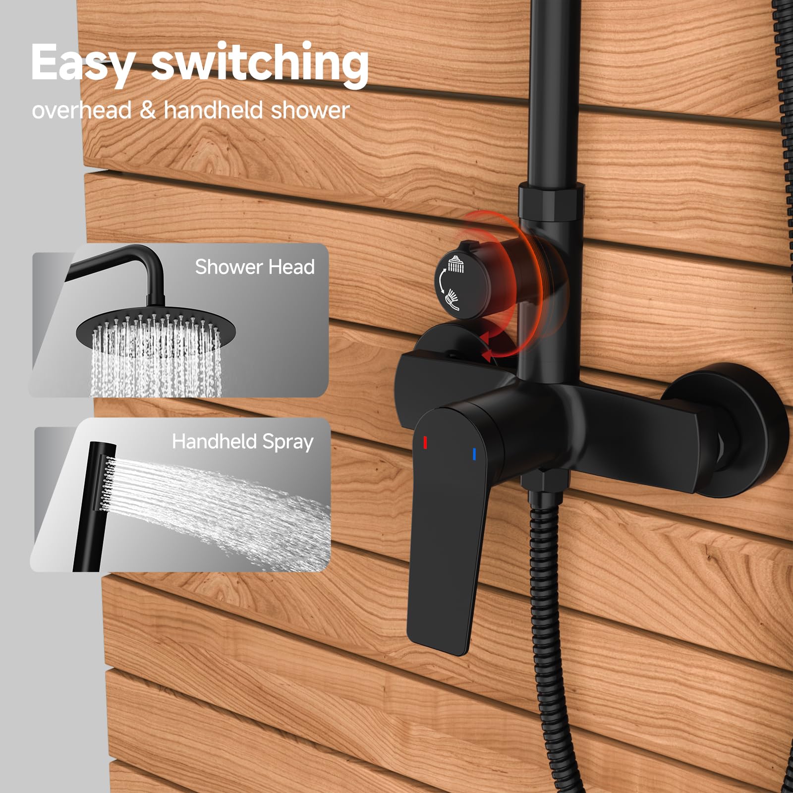 8 Inch Shower Set (Non-Thermostatic)